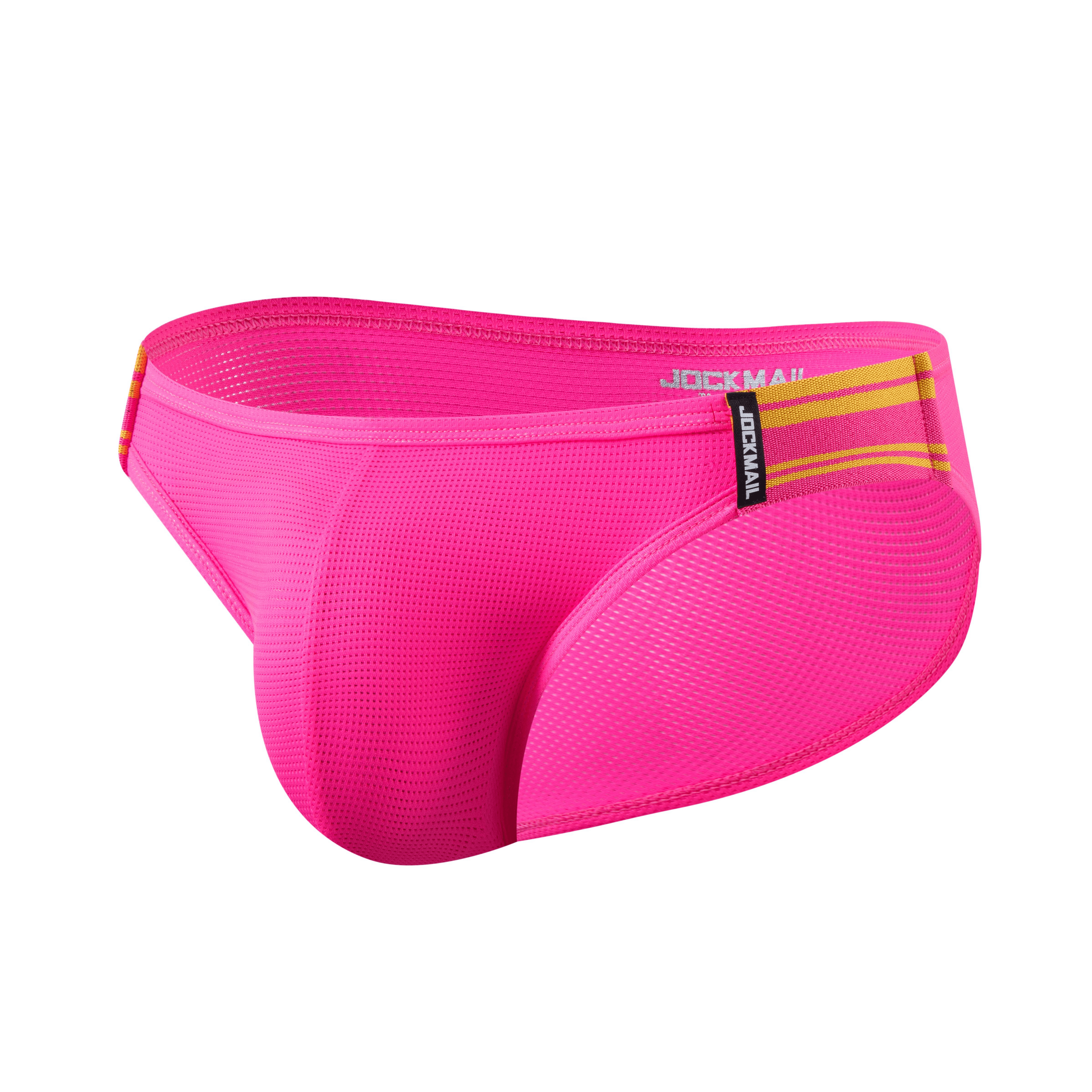 Men's JOCKMAIL JM356 - Neon Waistless Brief
