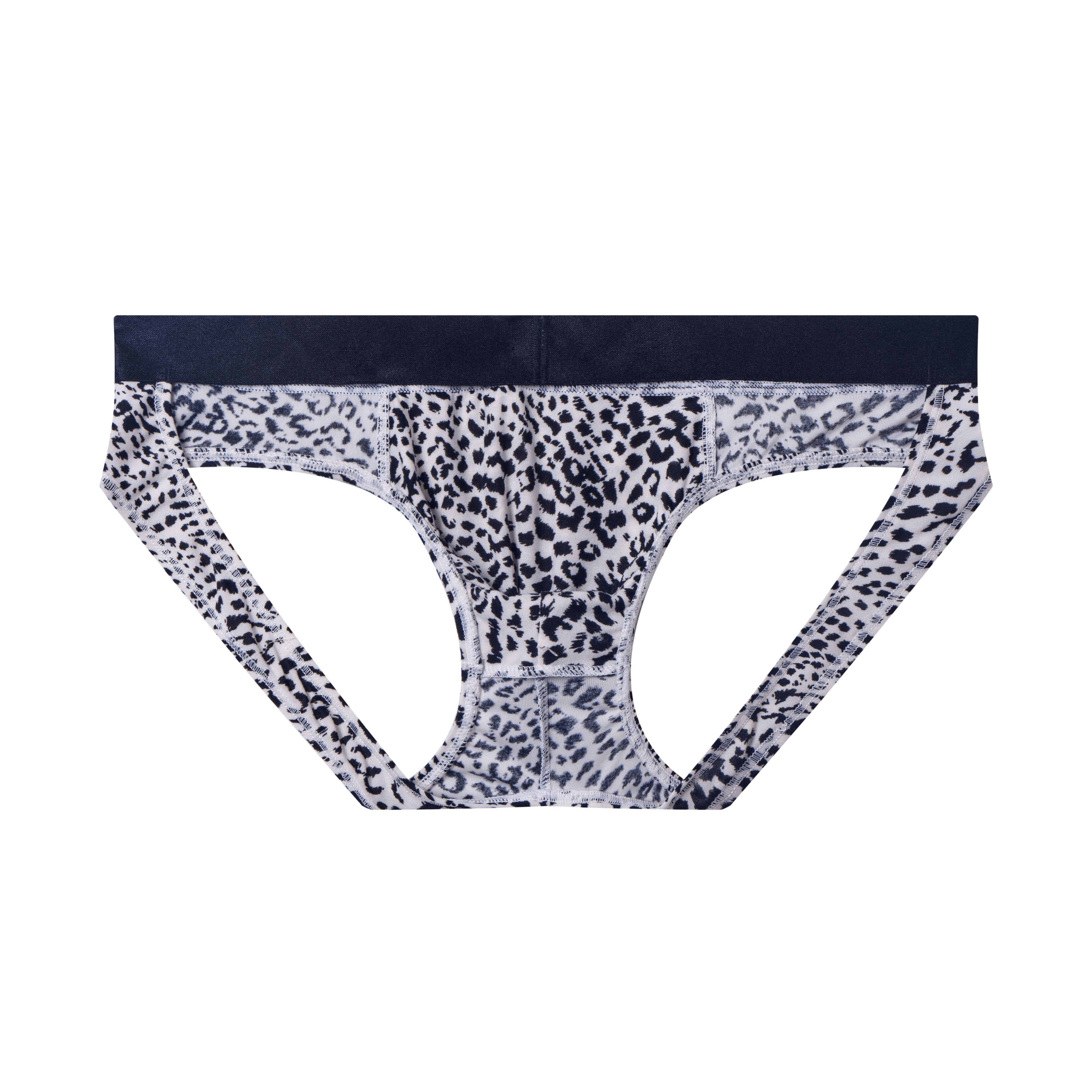 Men's JOCKMAIL JM318 - Monochromatic Backless Snake Brief