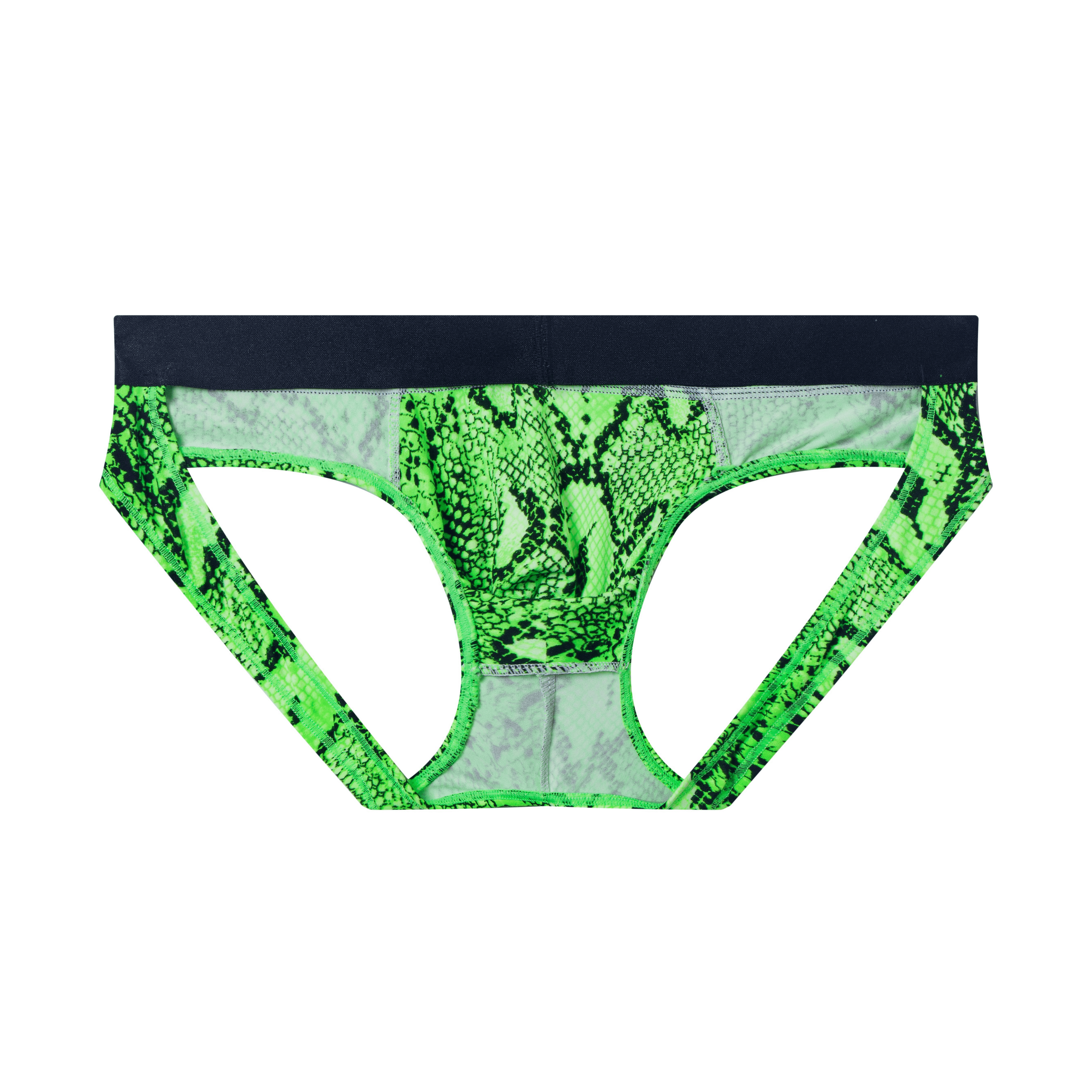 Men's JOCKMAIL JM318 - Monochromatic Backless Snake Brief