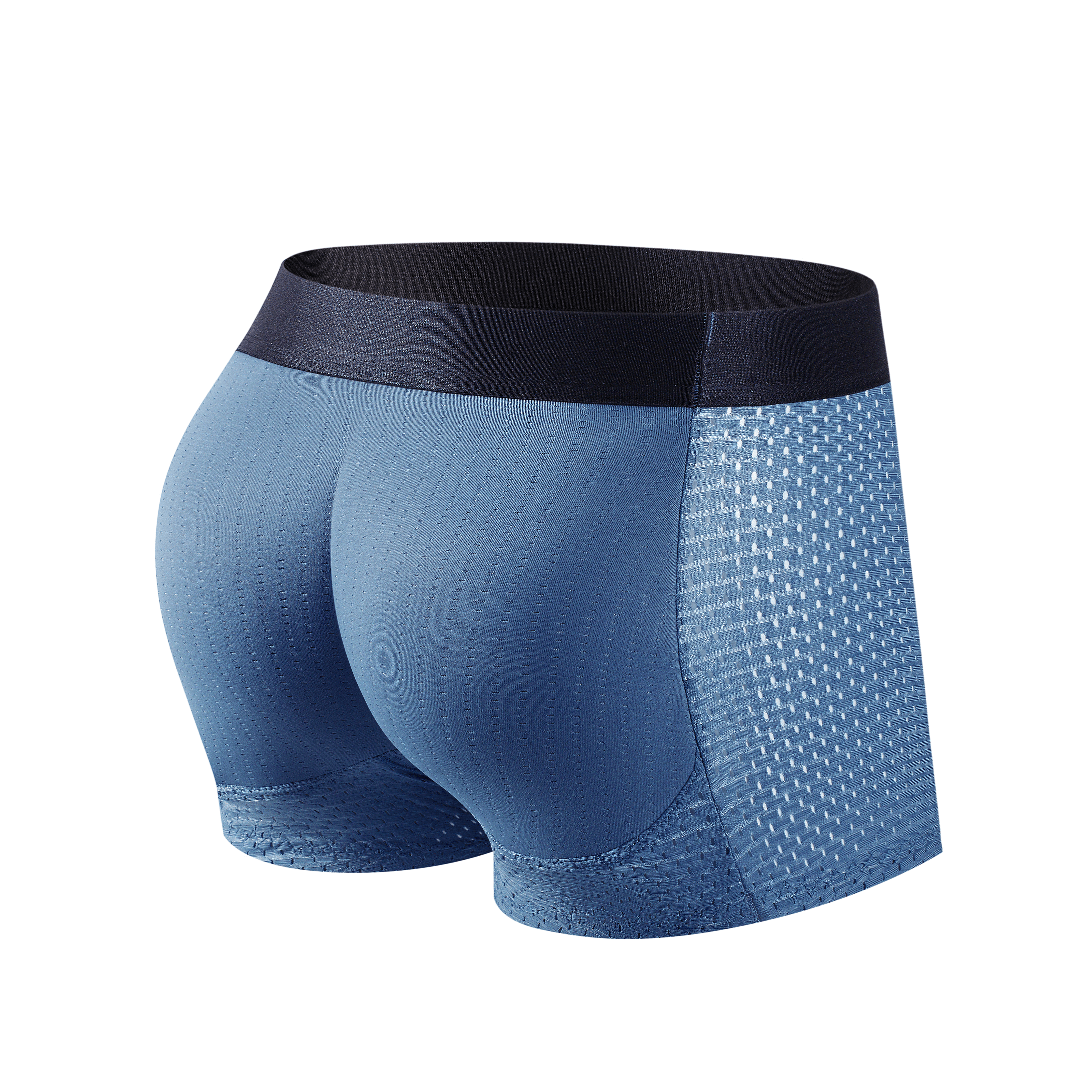 Men's JOCKMAIL JM467 - Monochomatic Butt Enhaning Boxer