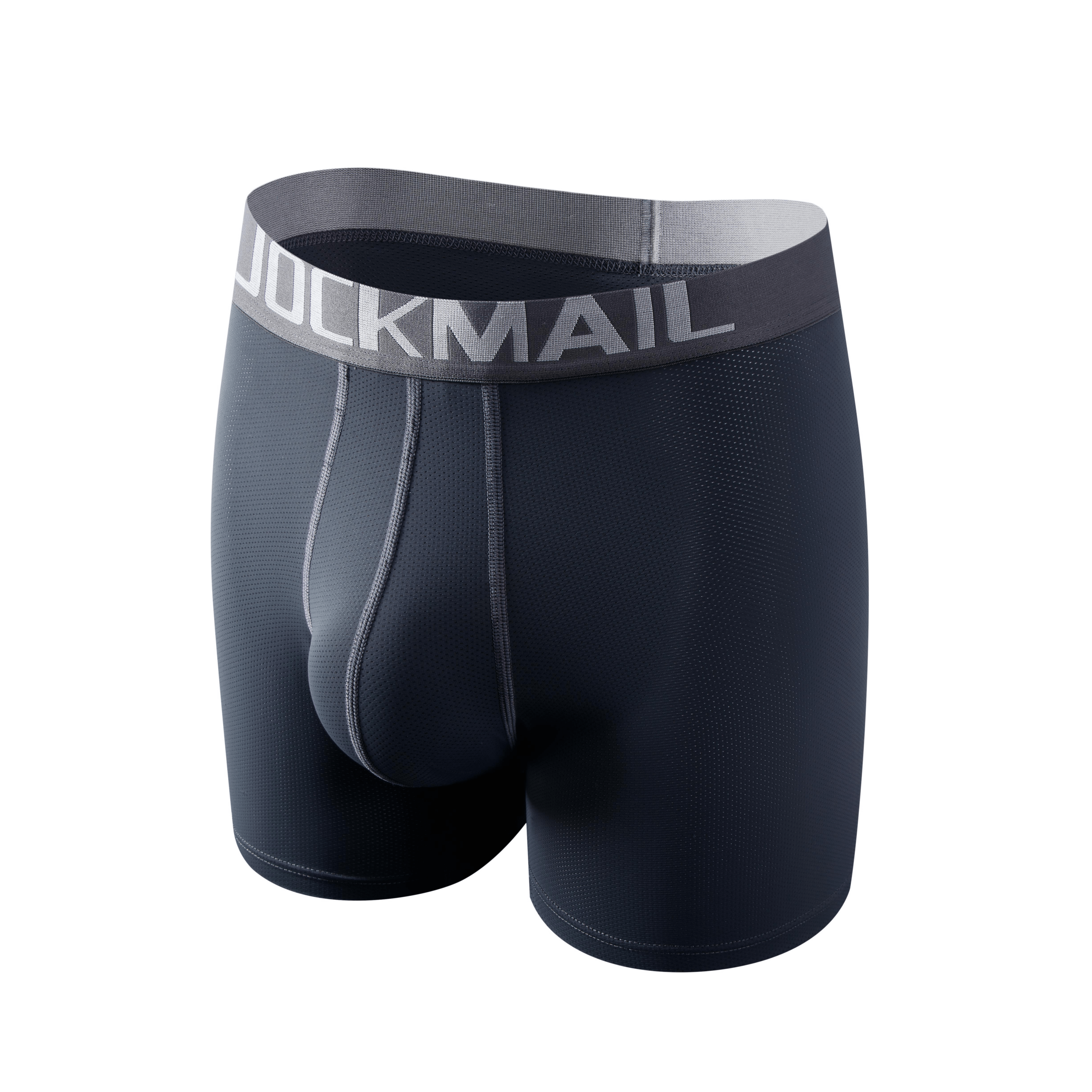 Men's JOCKMAIL JM468 - Open Front Mesh Boxer