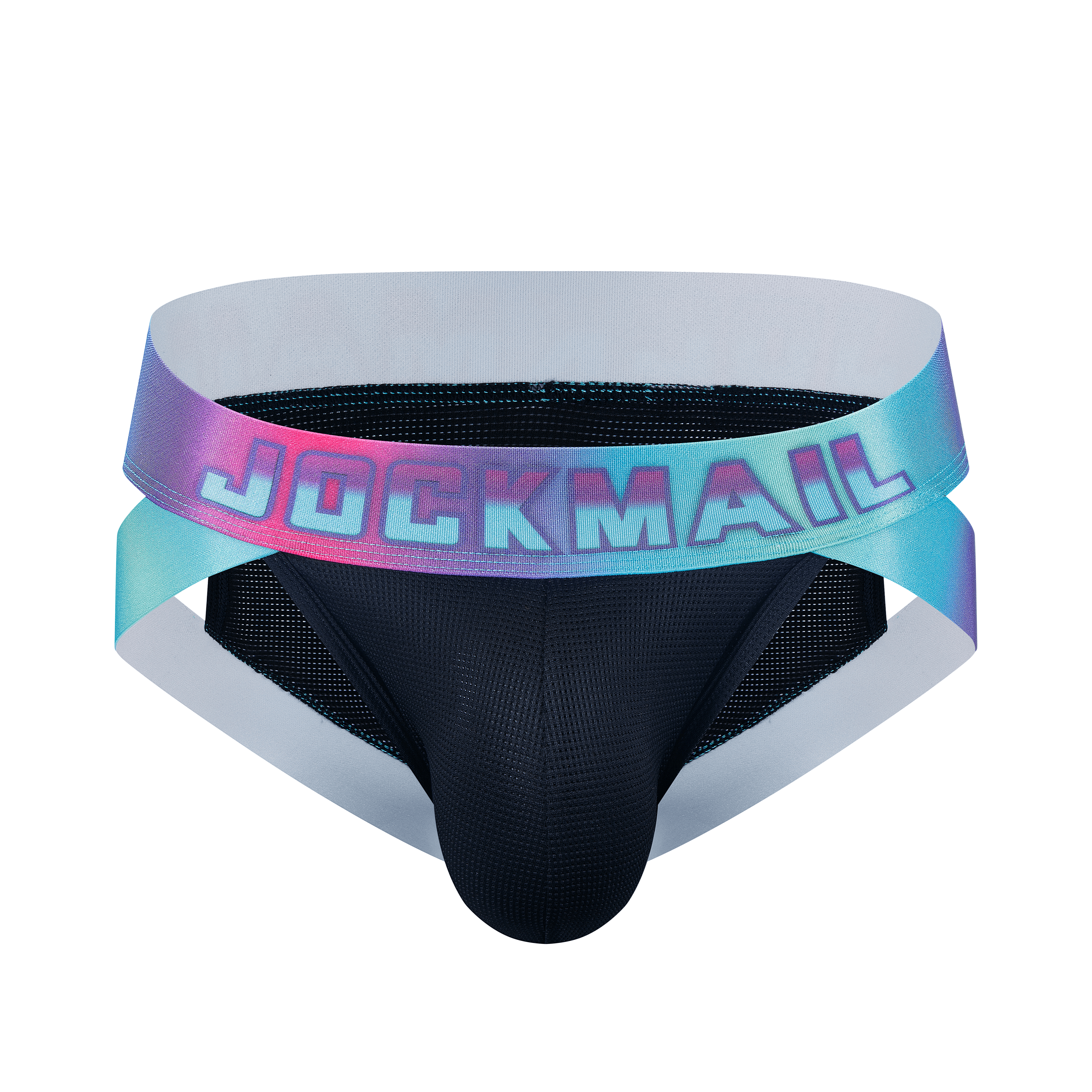 Men's JOCKMAIL JM317 - Neon Retro Side Cut Brief