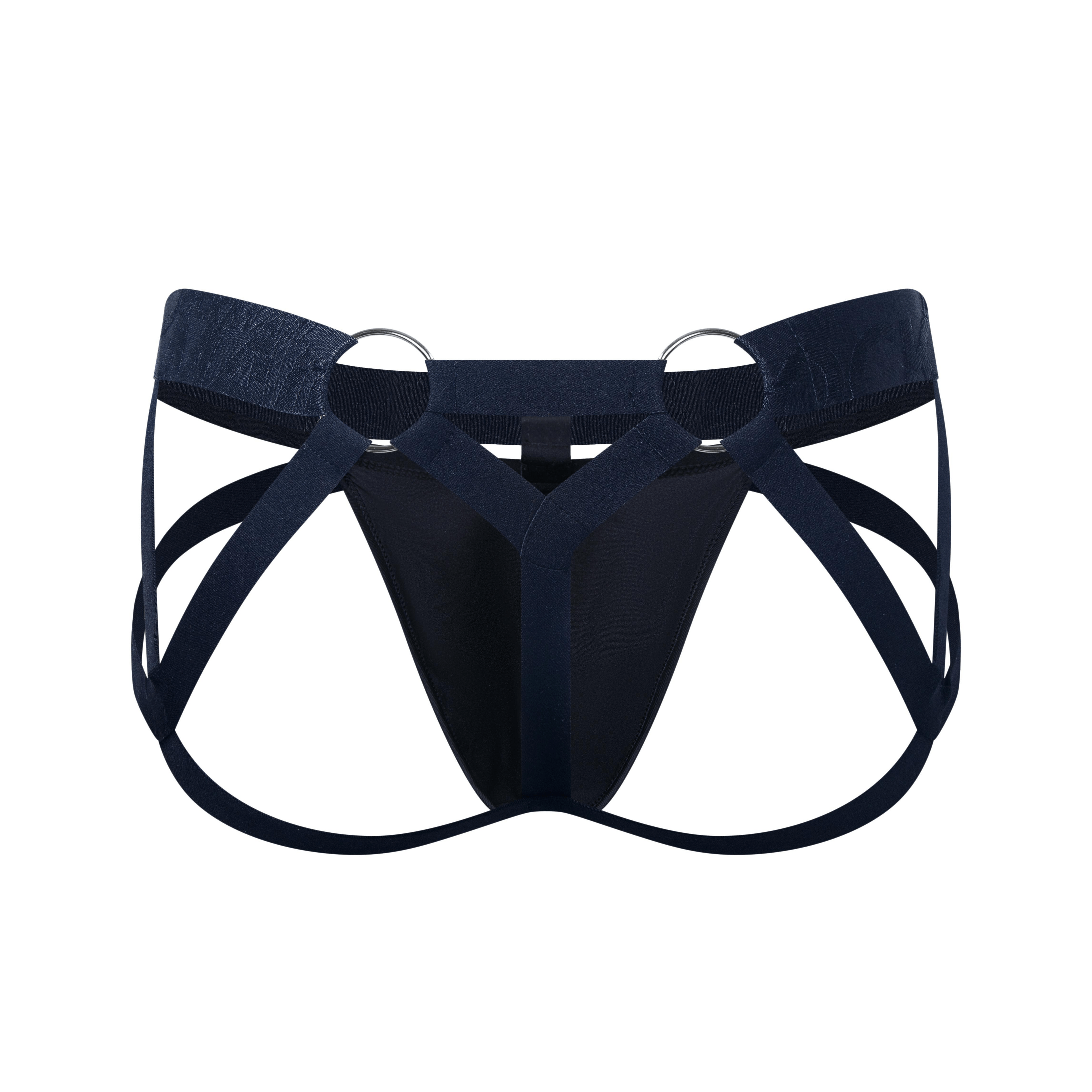 Men's JOCKMAIL JM253 - Monochromatic Spider Fetish Jockstrap