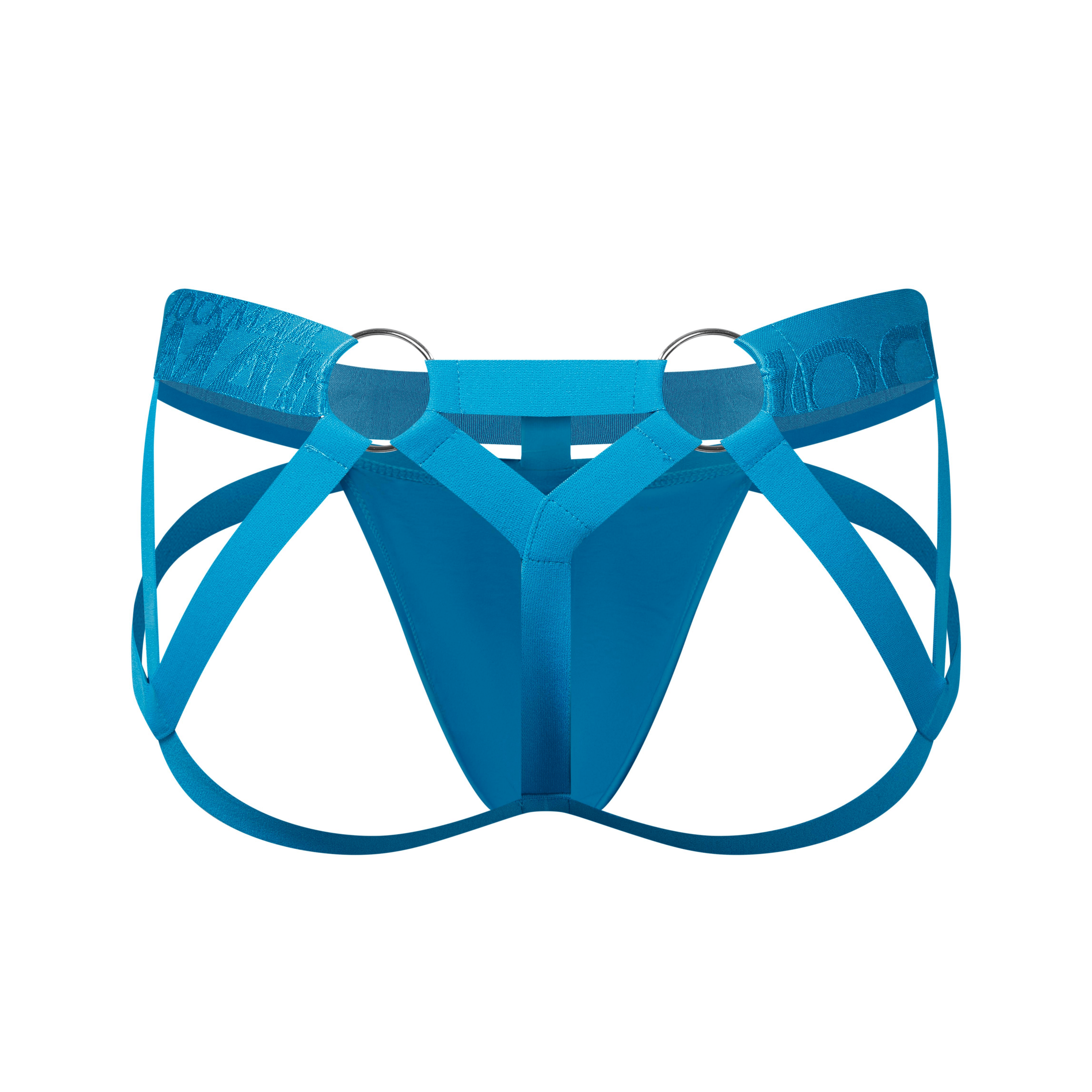 Men's JOCKMAIL JM253 - Monochromatic Spider Fetish Jockstrap