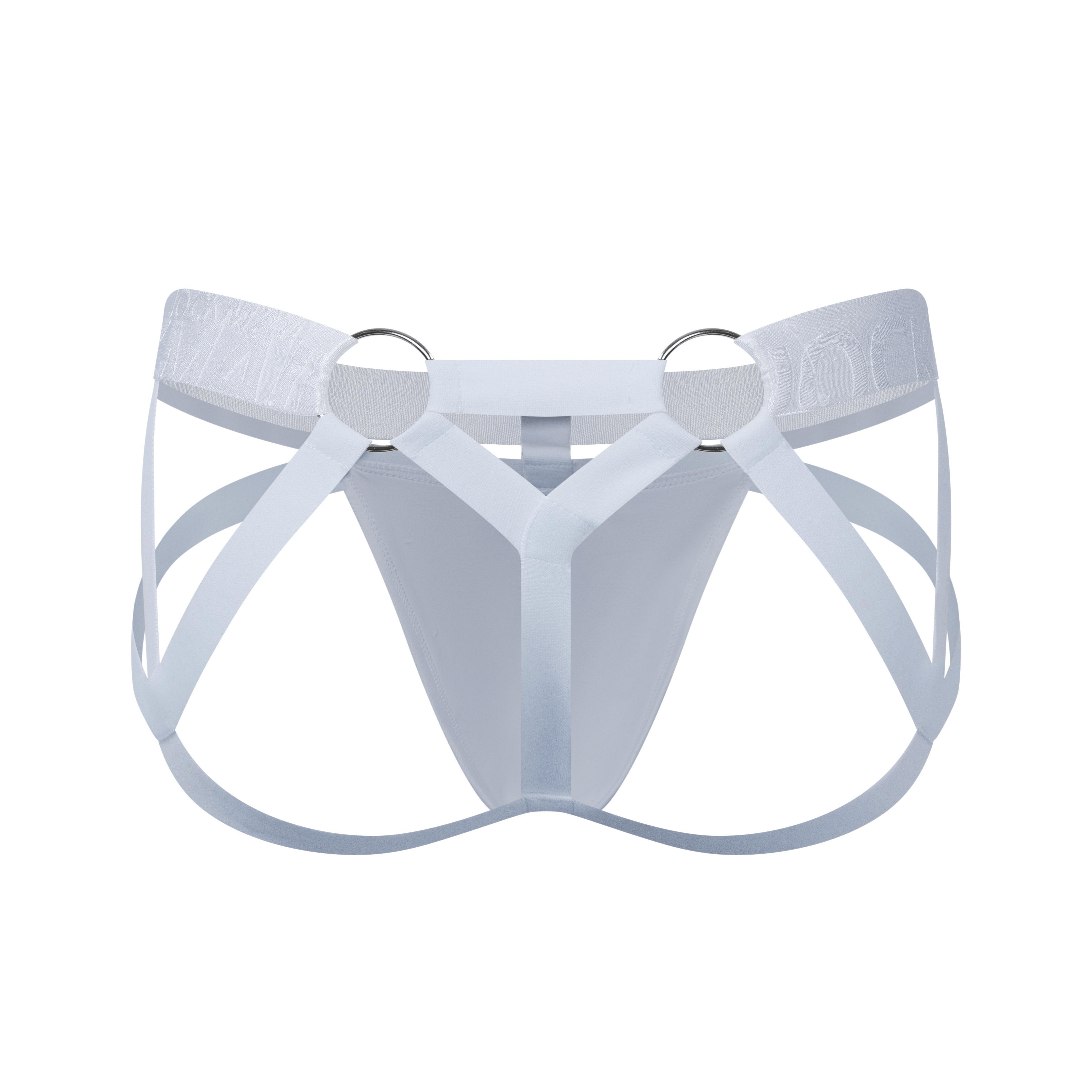 Men's JOCKMAIL JM253 - Monochromatic Spider Fetish Jockstrap