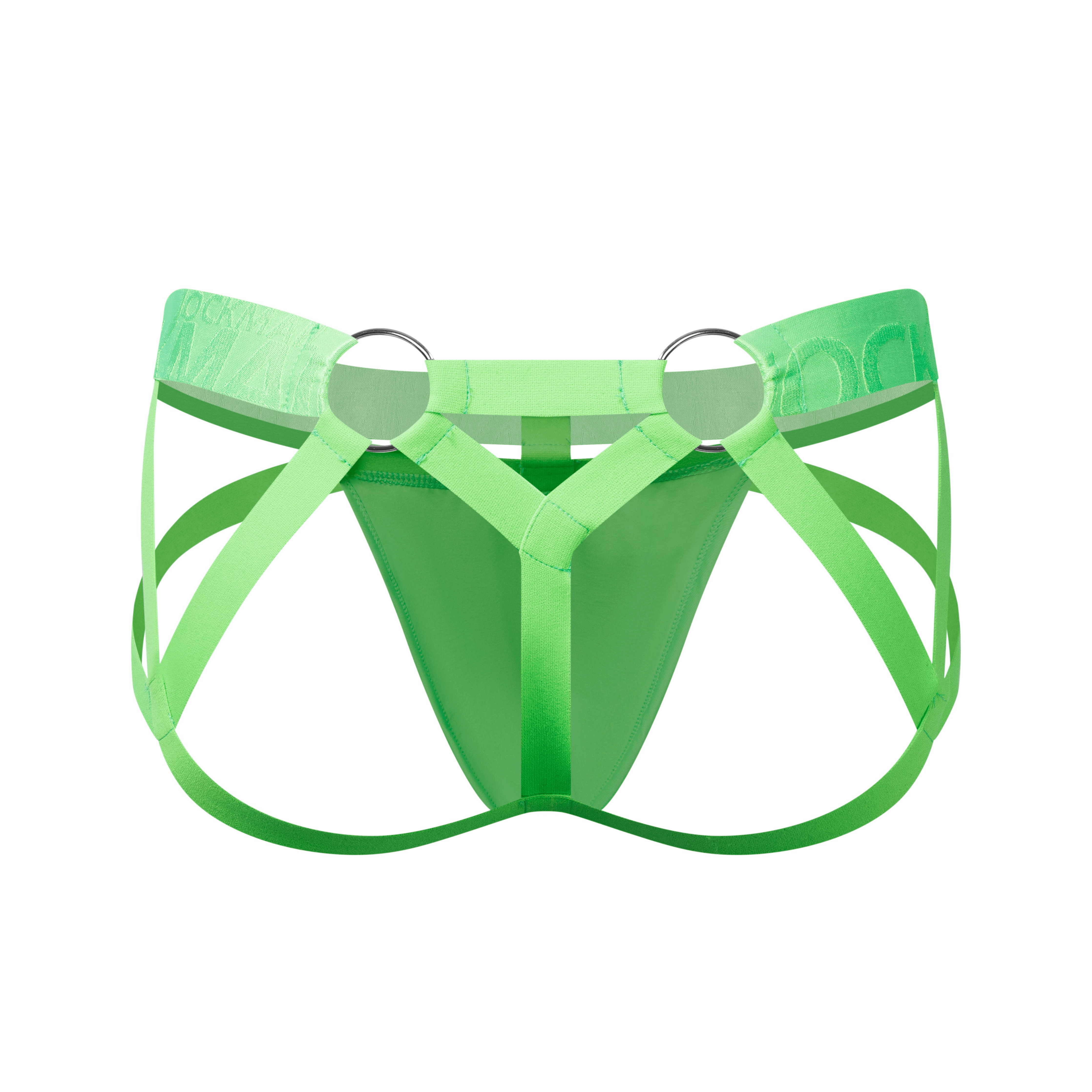 Men's JOCKMAIL JM253 - Monochromatic Spider Fetish Jockstrap