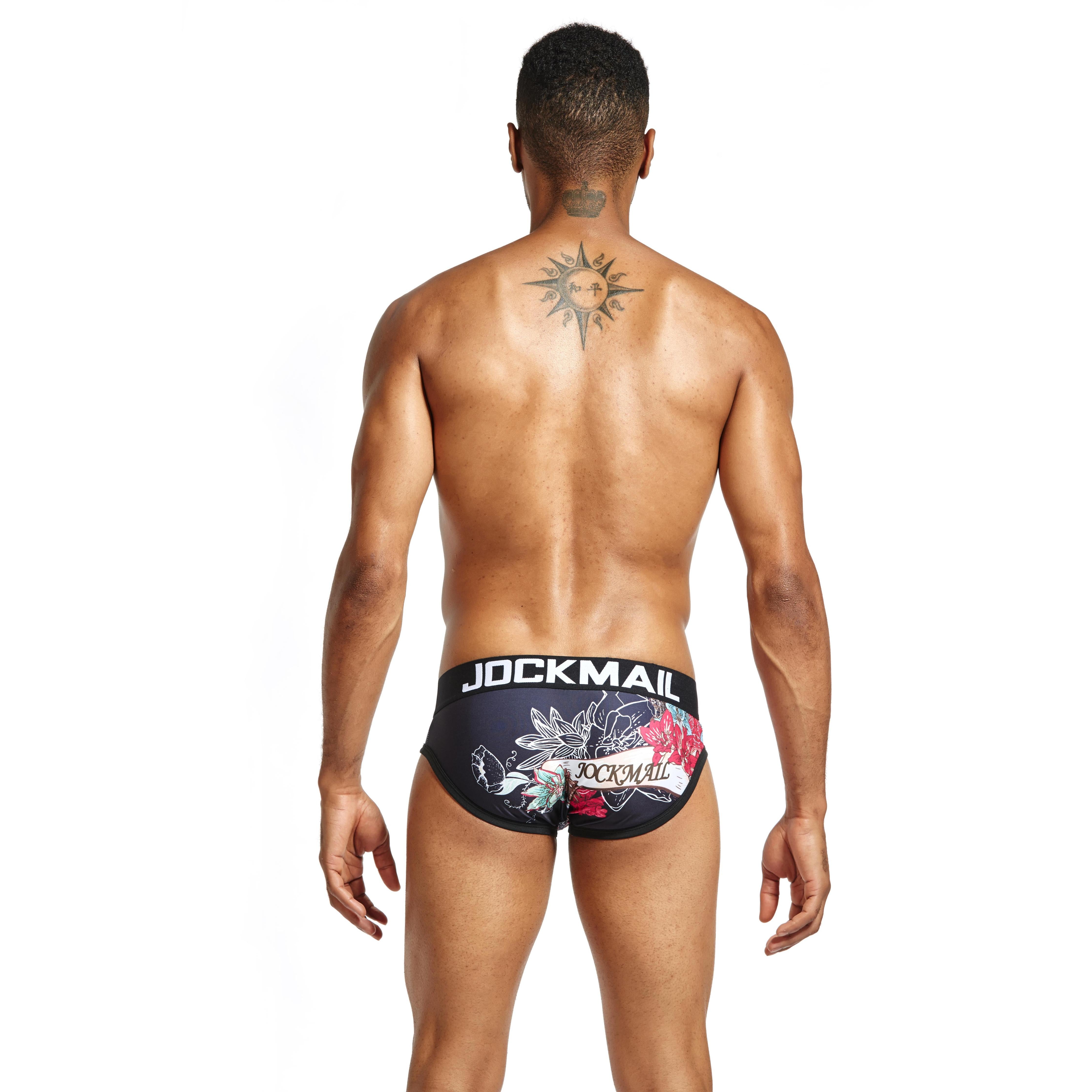 Men's JOCKMAIL JM324 - FLOWER BRIEF