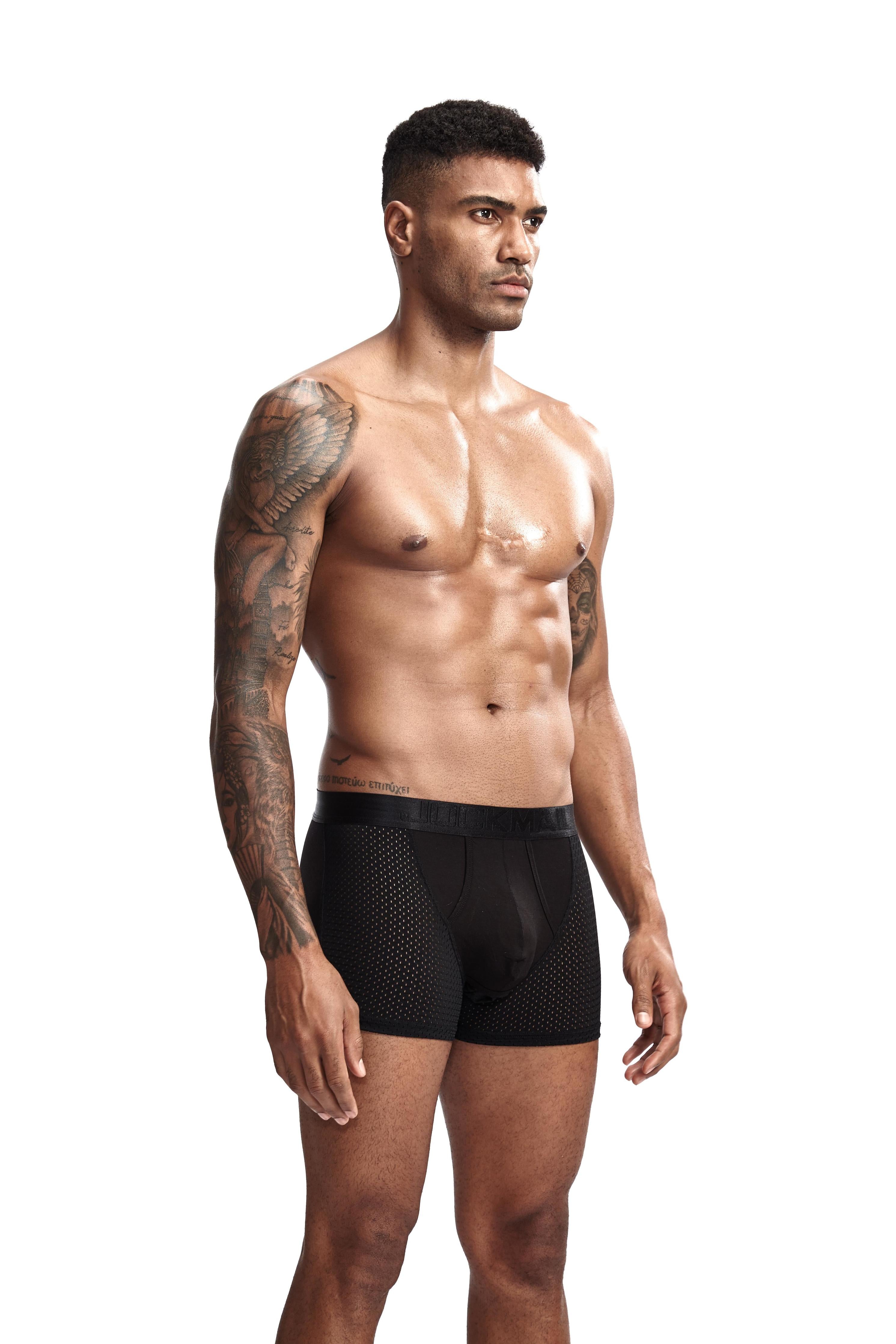 Men's JOCKMAIL JM451 - Black - Blue - Navy - White