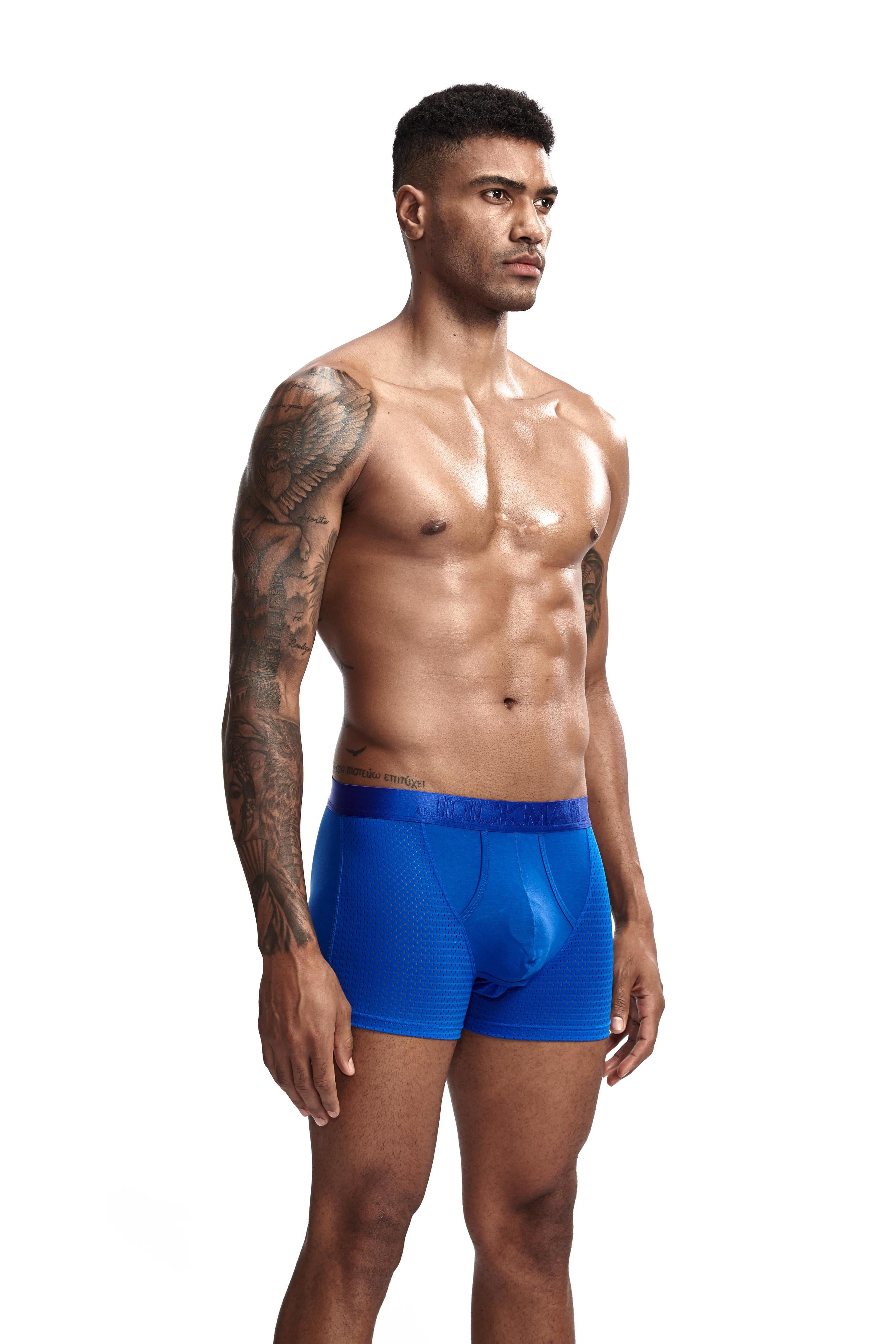 Men's JOCKMAIL JM451 - Black - Blue - Navy - White