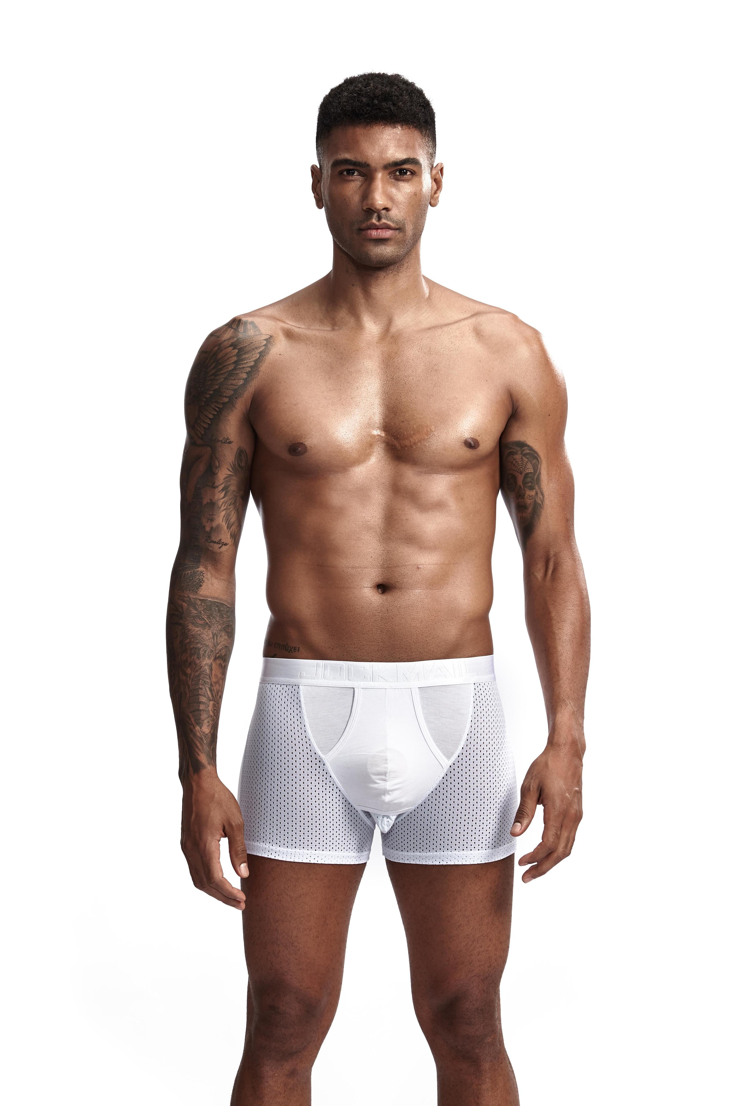 Men's JOCKMAIL JM451 - Black - Blue - Navy - White