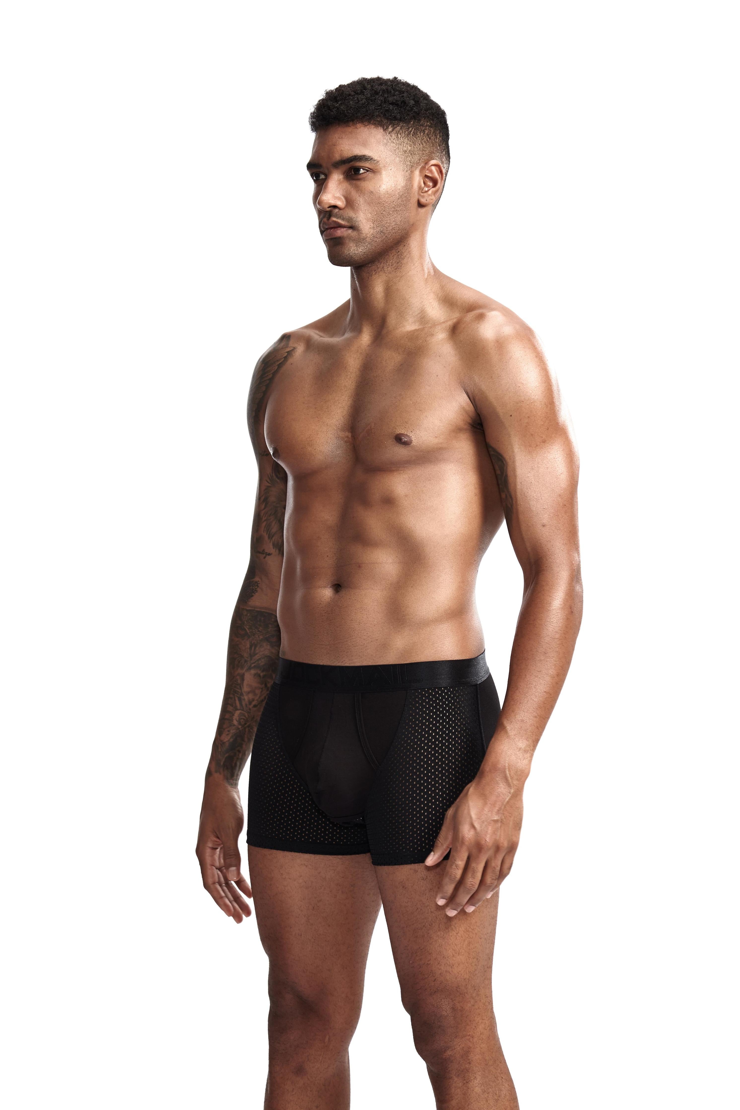 Men's JOCKMAIL JM451 - Black - Blue - Navy - White