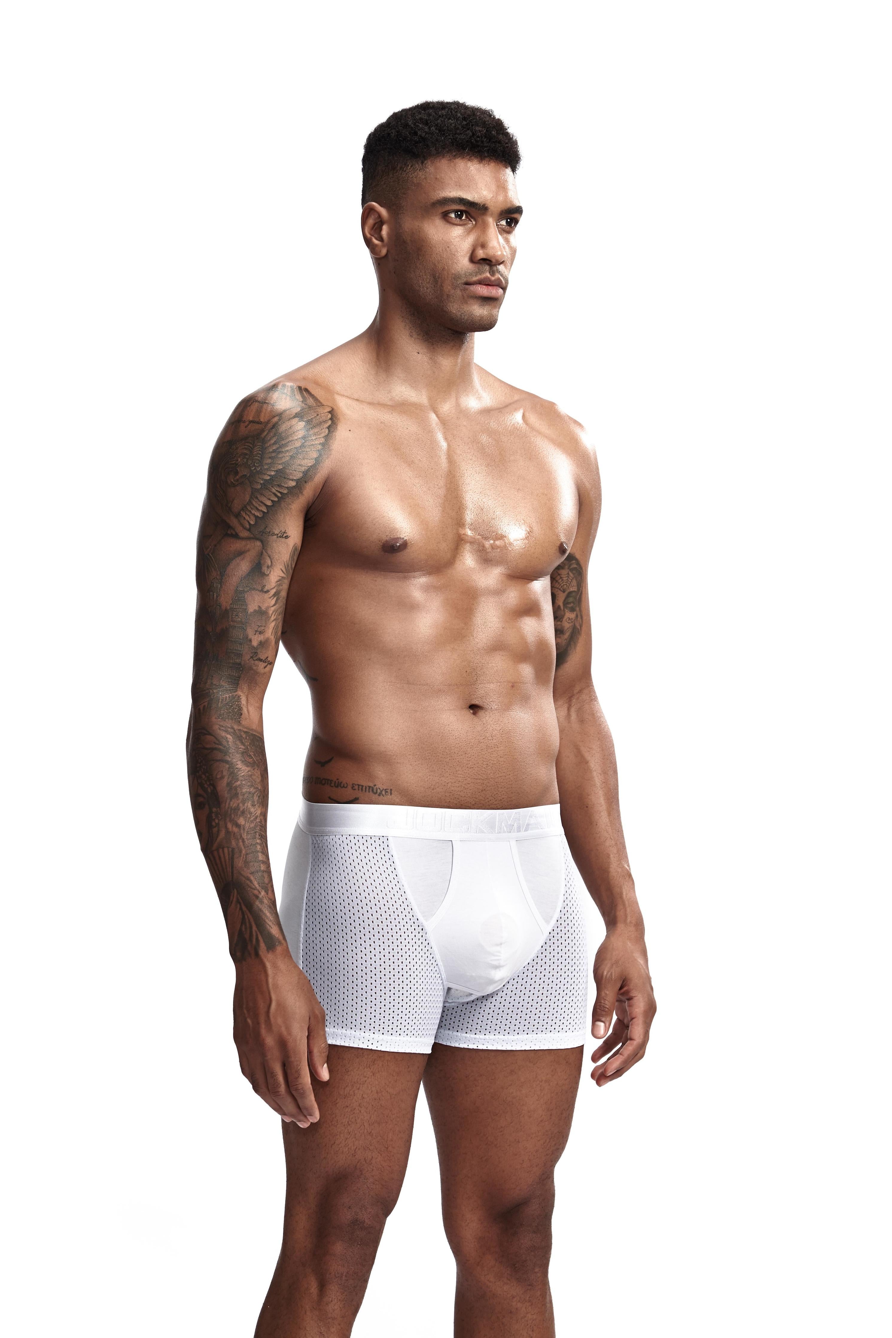 Men's JOCKMAIL JM451 - Black - Blue - Navy - White