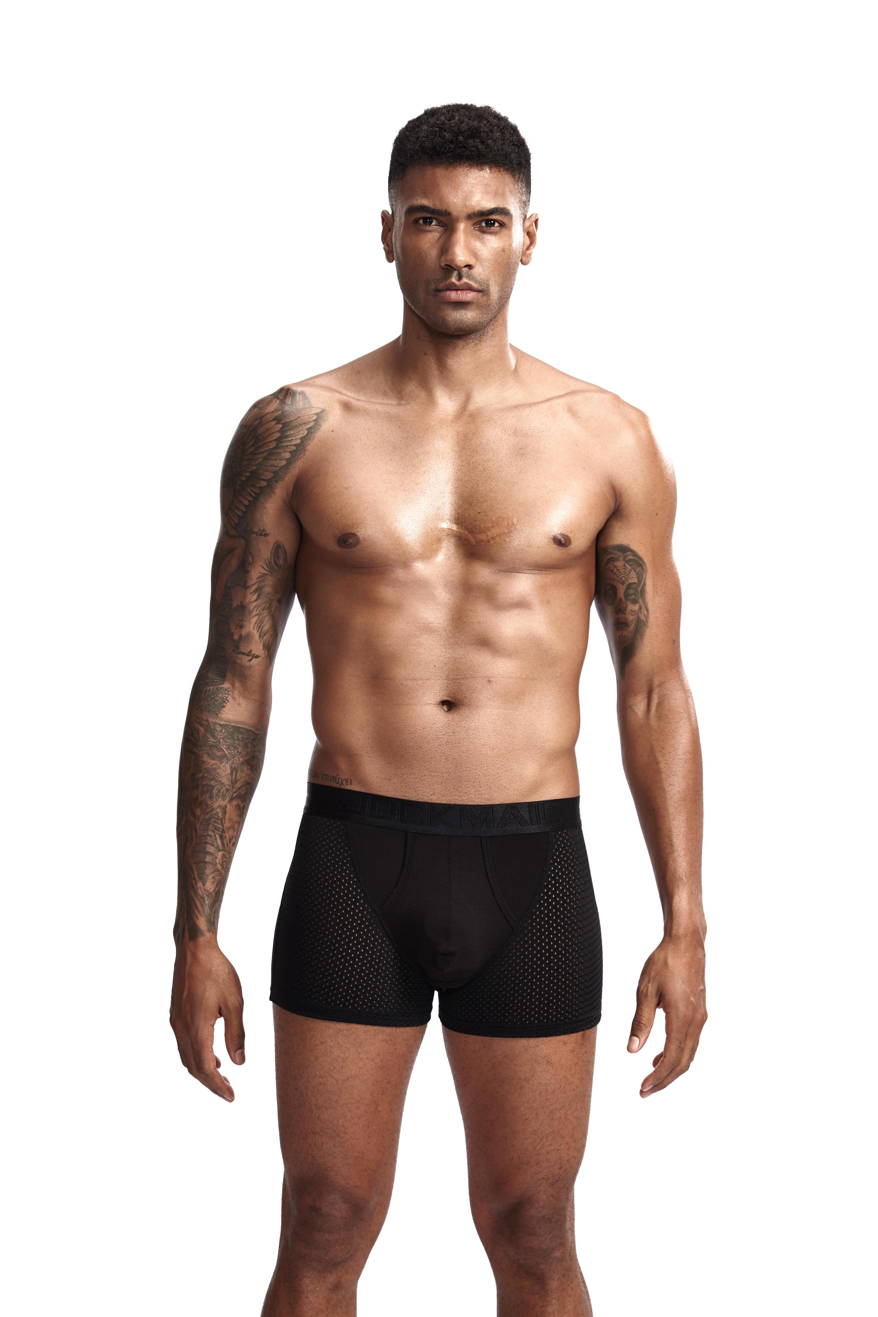 Men's JOCKMAIL JM451 - Black - Blue - Navy - White