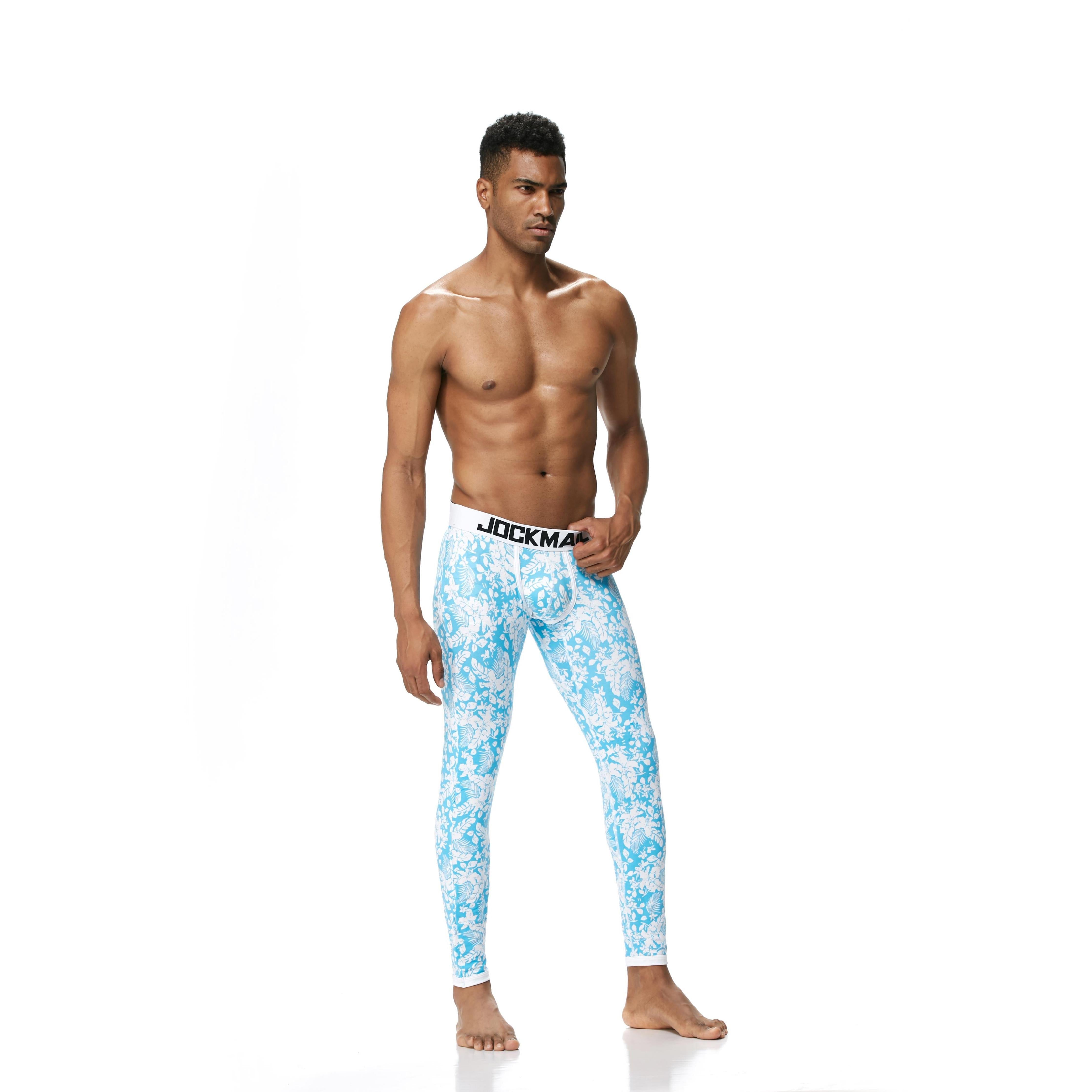 Men's JOCKMAIL JM1102 - Floral Spring Longjohn - JOCKMAIL