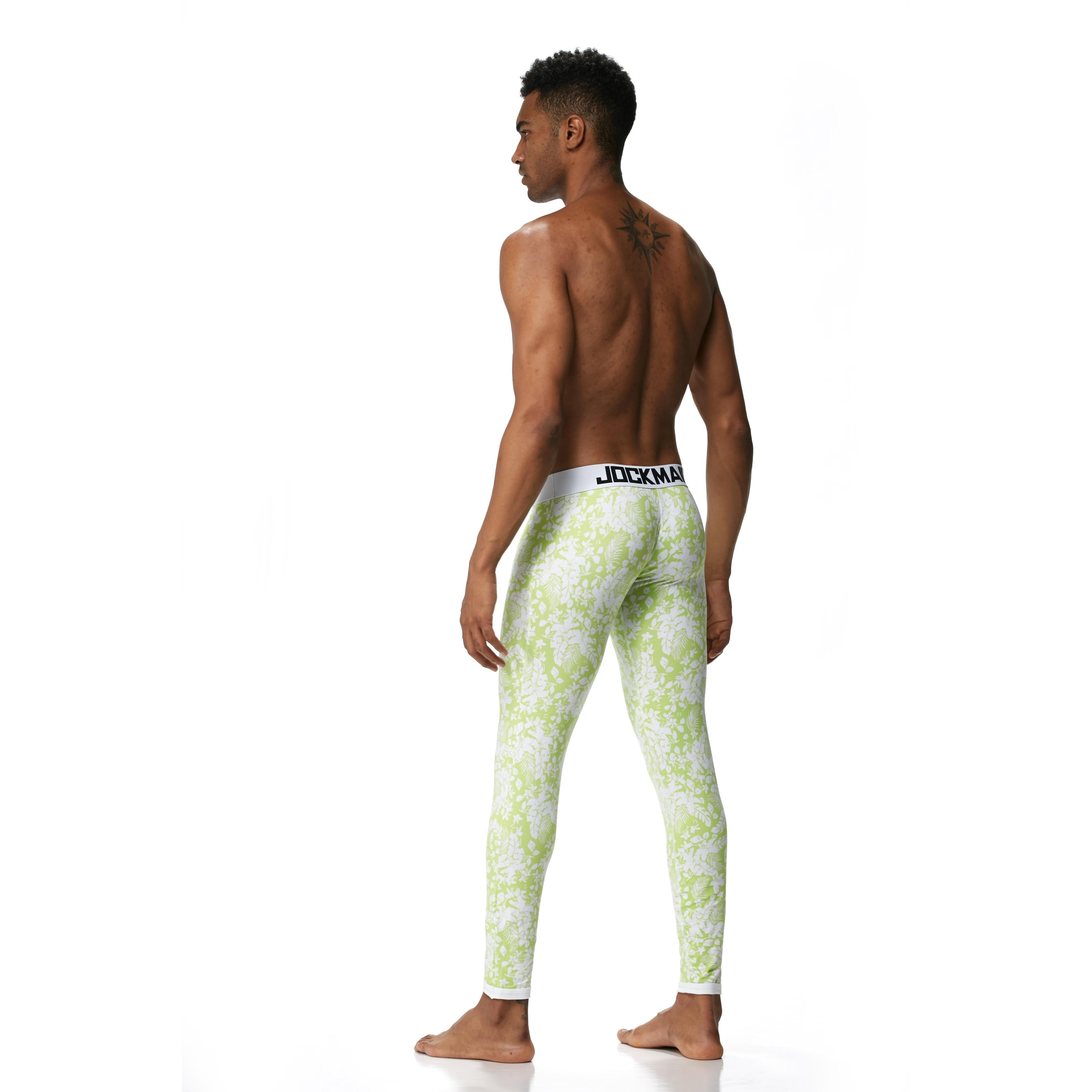 Men's JOCKMAIL JM1102 - Floral Spring Longjohn - JOCKMAIL