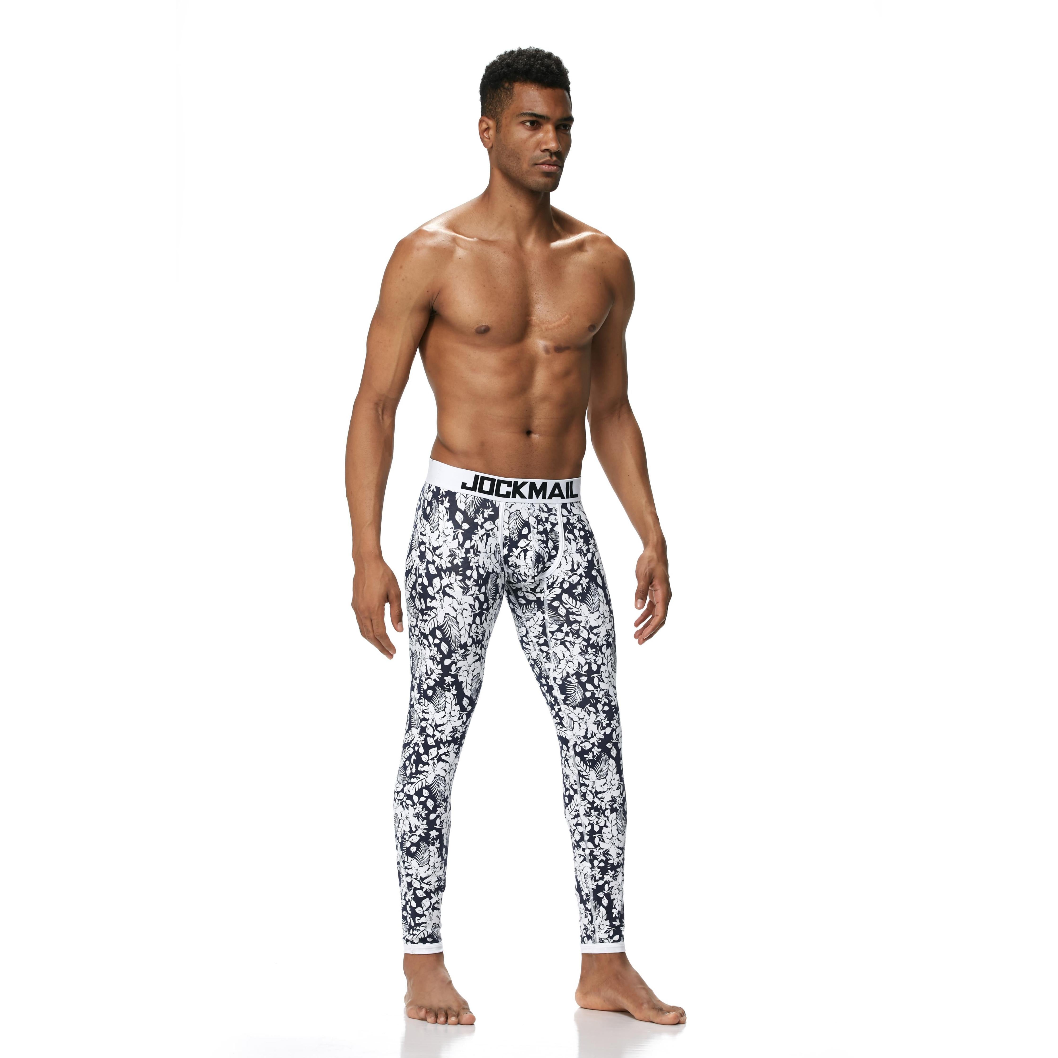 Men's JOCKMAIL JM1102 - Floral Spring Longjohn - JOCKMAIL