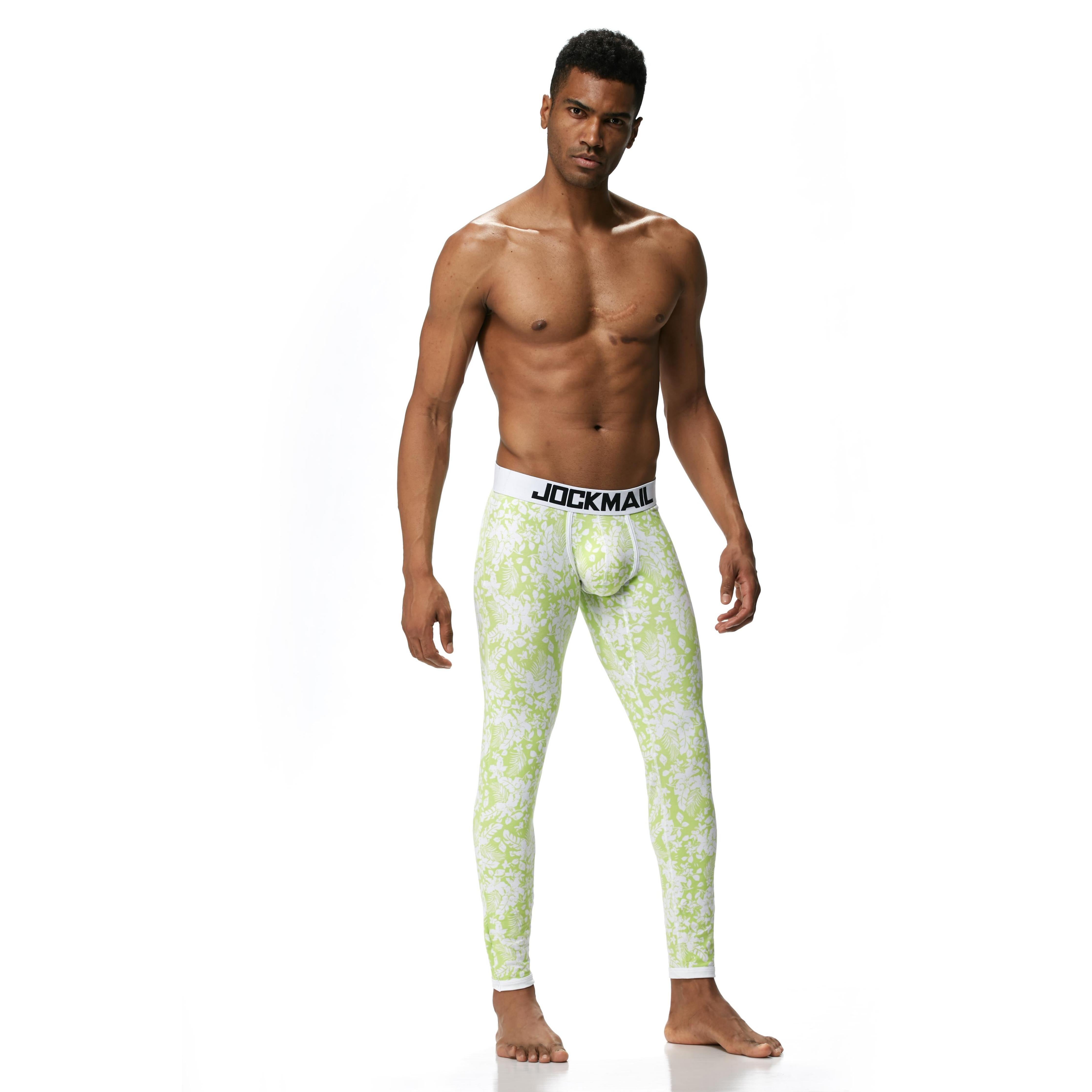 Men's JOCKMAIL JM1102 - Floral Spring Longjohn - JOCKMAIL