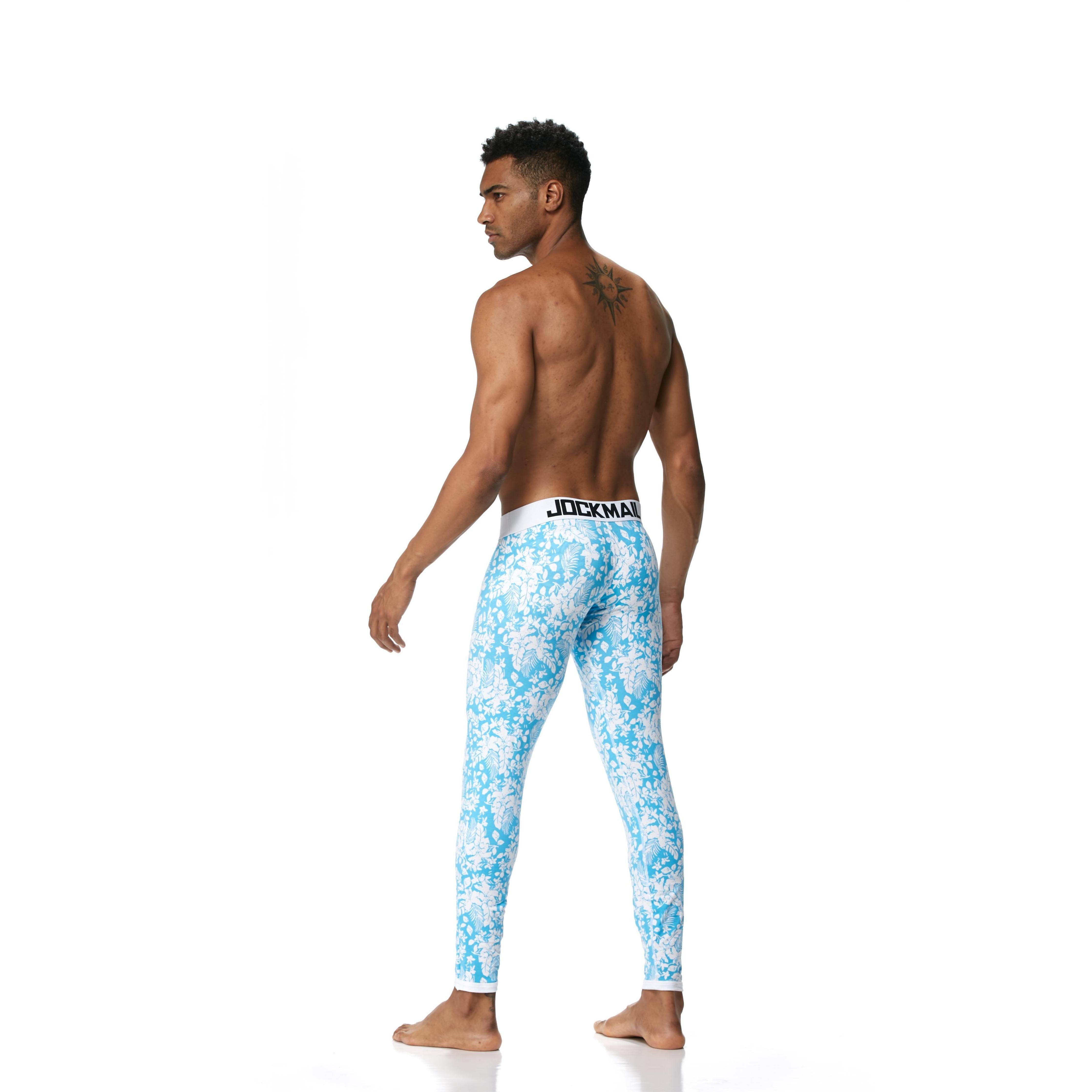 Men's JOCKMAIL JM1102 - Floral Spring Longjohn - JOCKMAIL