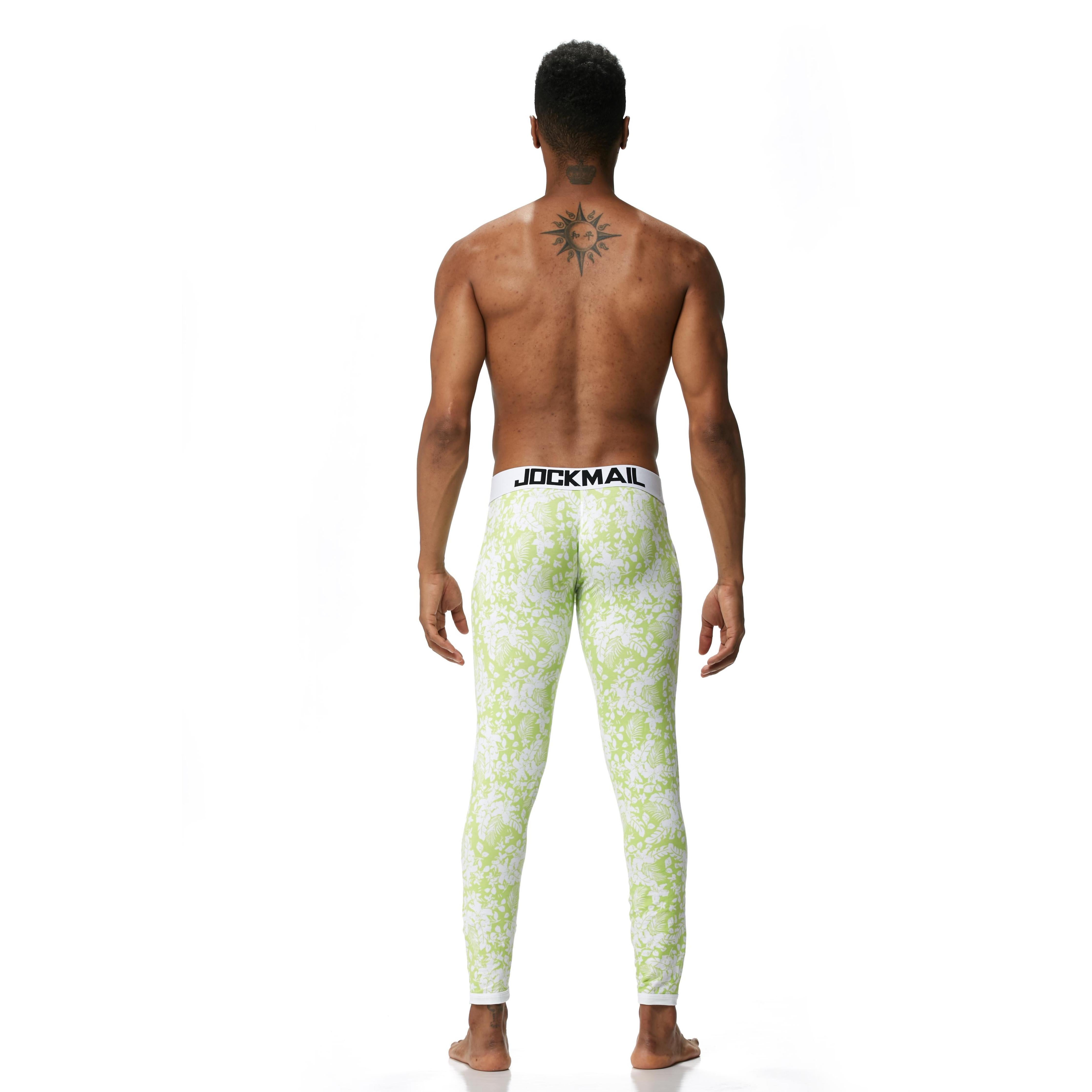 Men's JOCKMAIL JM1102 - Floral Spring Longjohn - JOCKMAIL