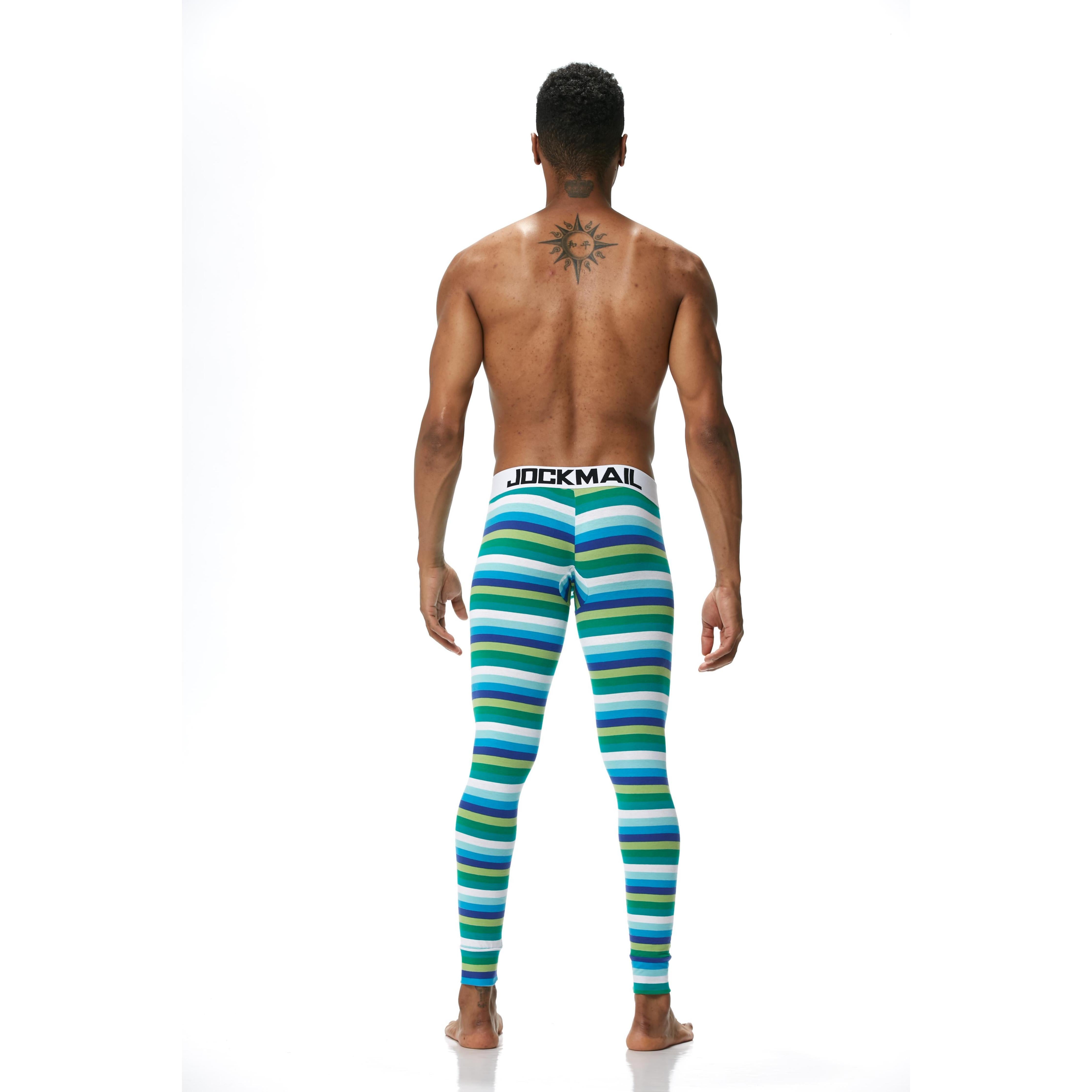 Men's JOCKMAIL JM1106 - Stripe Longjohn - JOCKMAIL