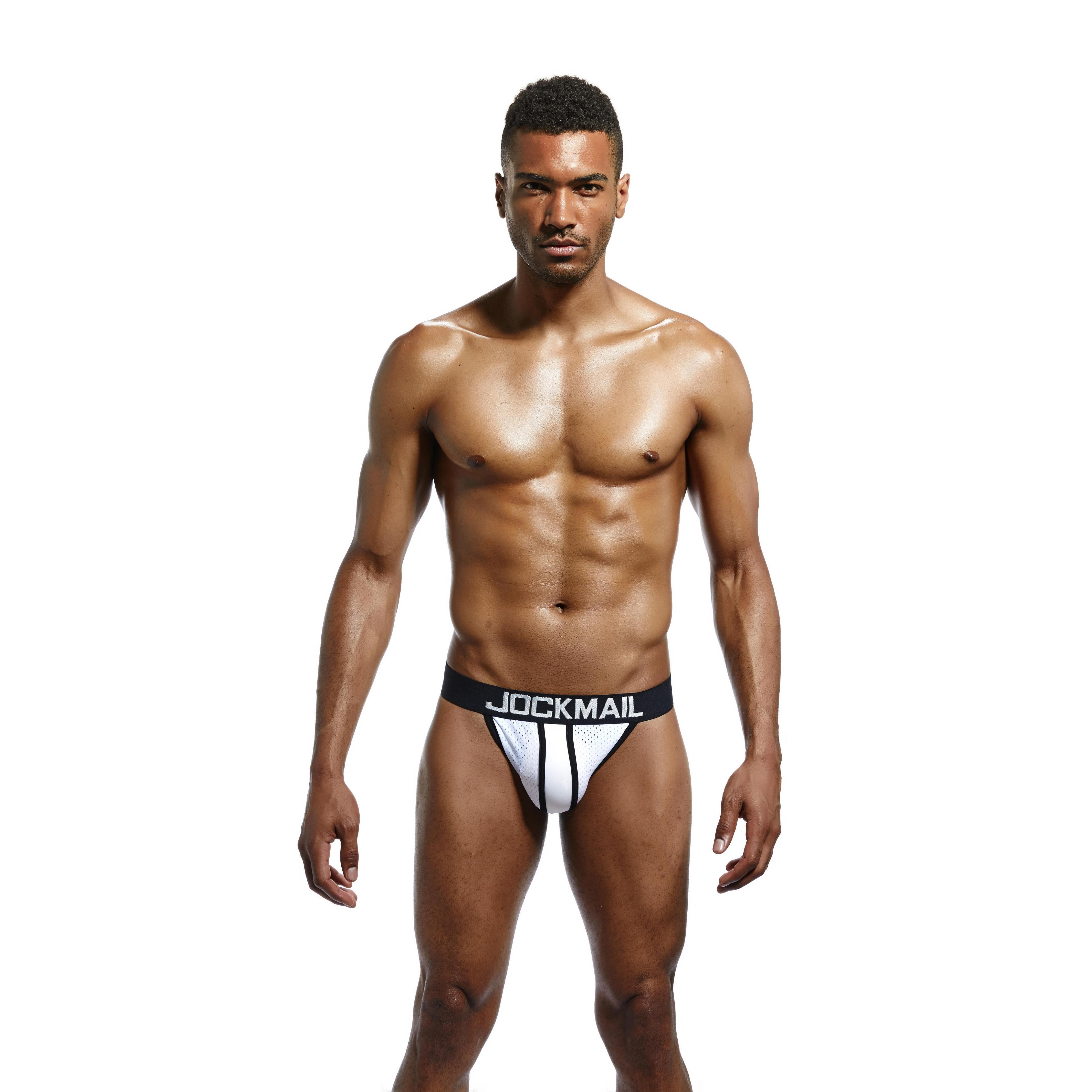 Men's JOCKMAIL JM203 - Mesh Lined Jockstrap - JOCKMAIL