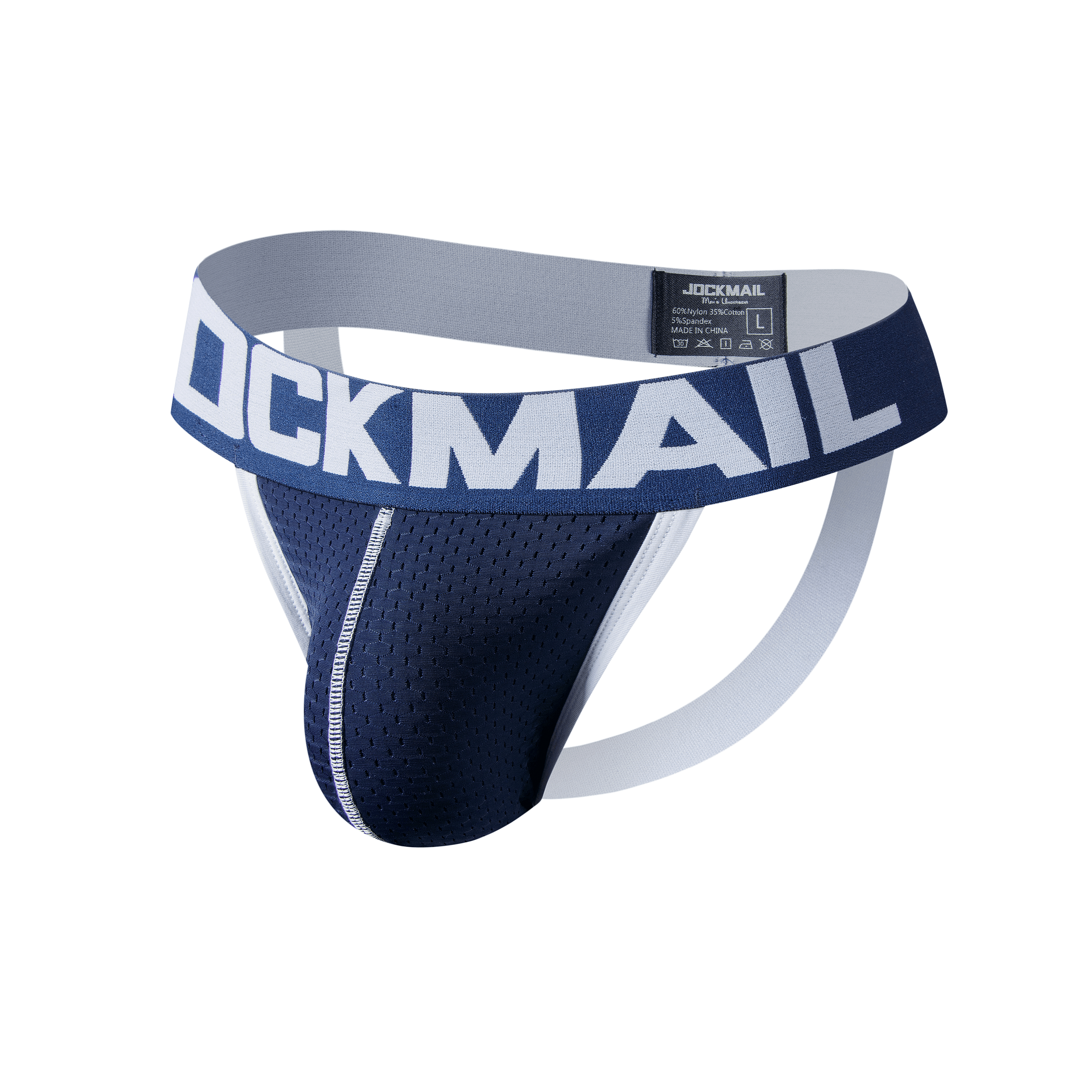 Men's JOCKMAIL JM218 - Mesh Jockstrap - JOCKMAIL