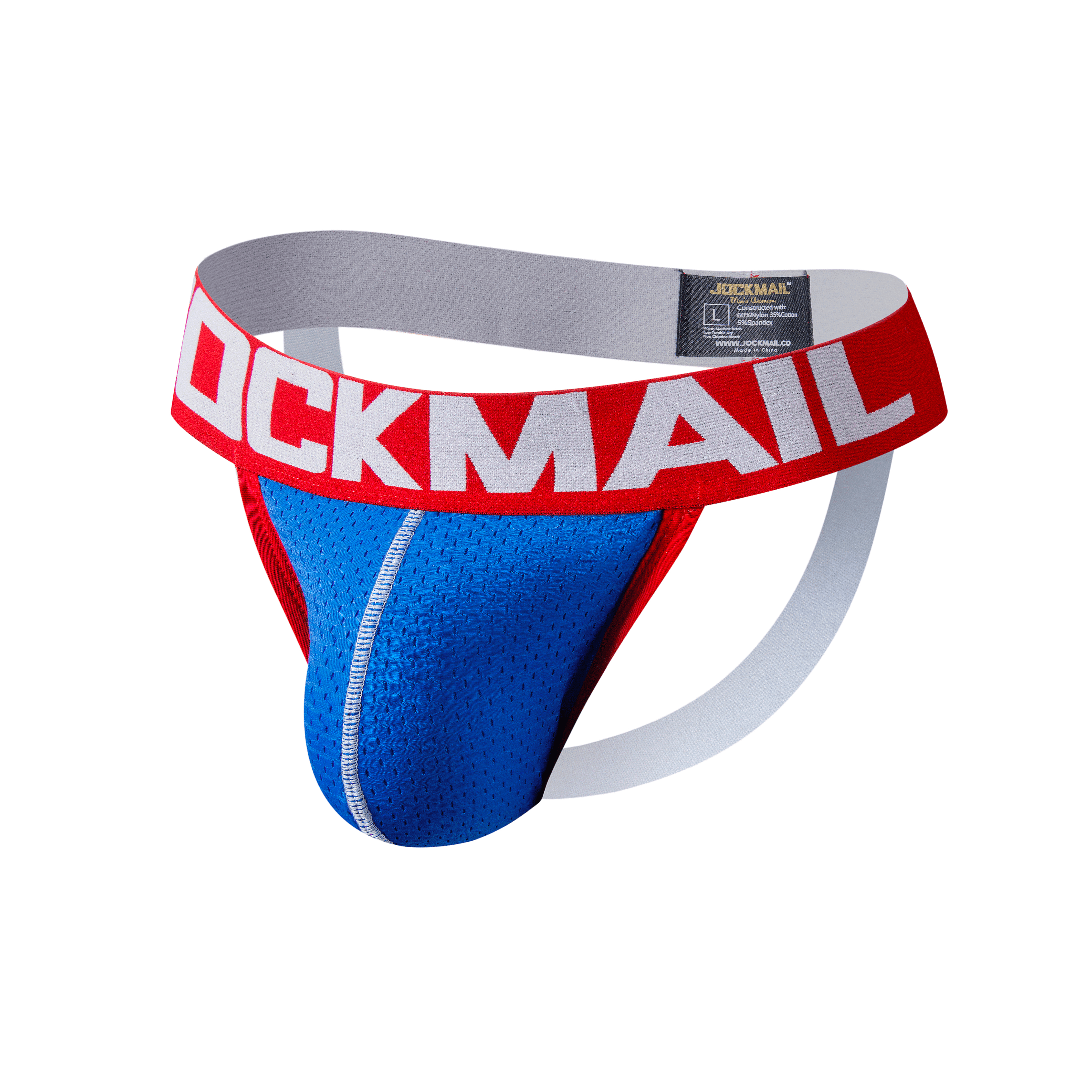 Men's JOCKMAIL JM218 - Mesh Jockstrap - JOCKMAIL