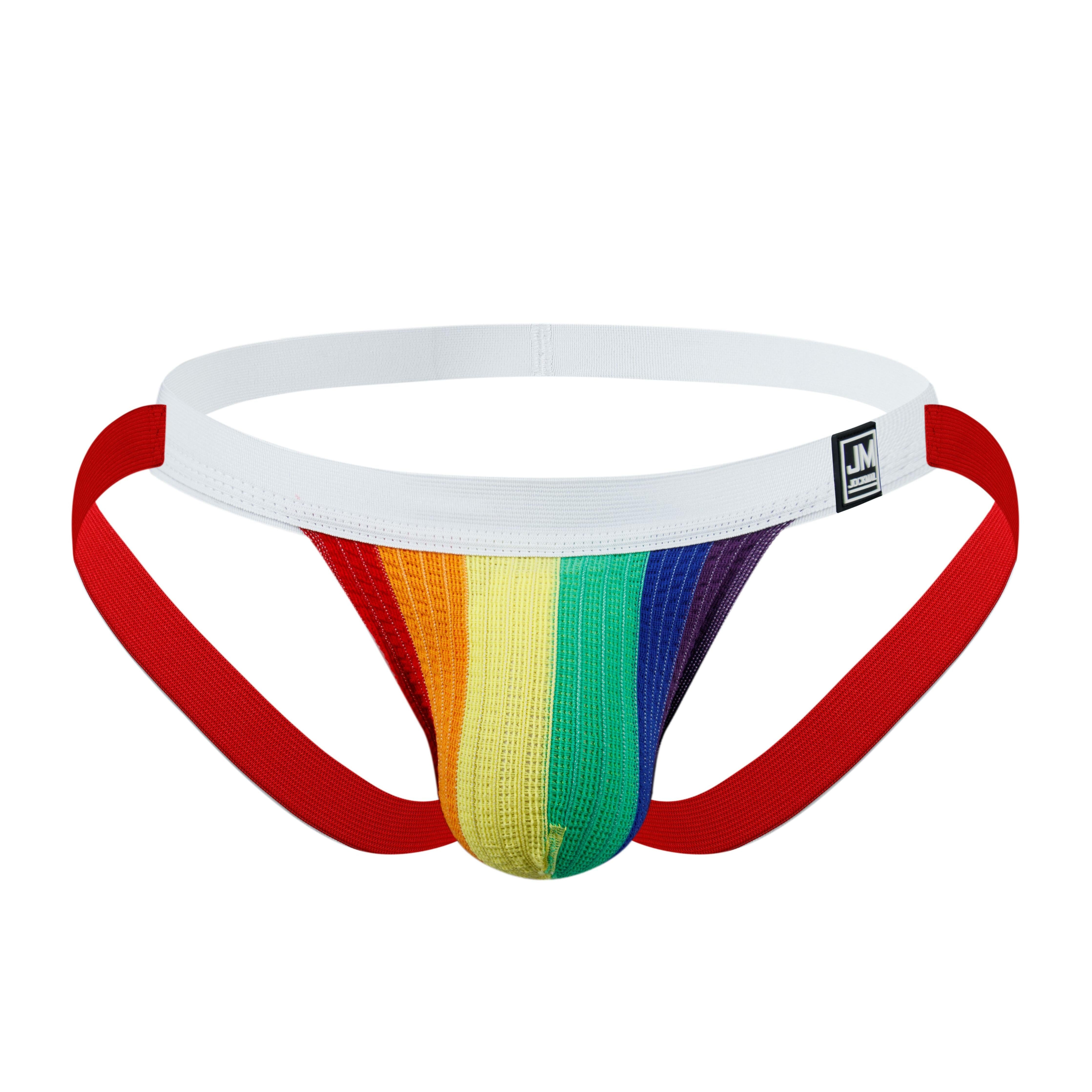 Men's JOCKMAIL JM228 - Pride Old School Classic Jockstrap - JOCKMAIL