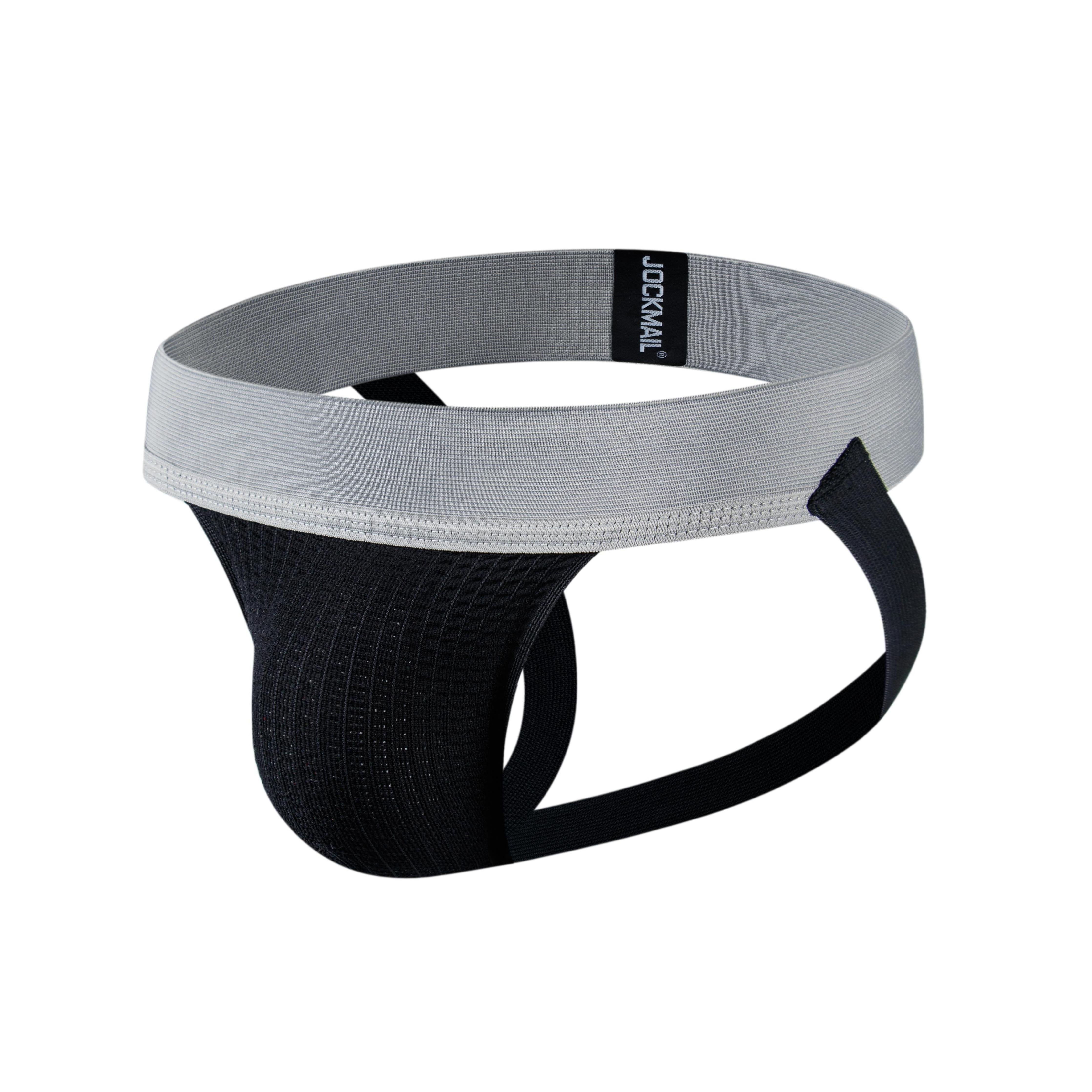 Men's JOCKMAIL JM234 - Two Tone Old School Jockstrap - JOCKMAIL