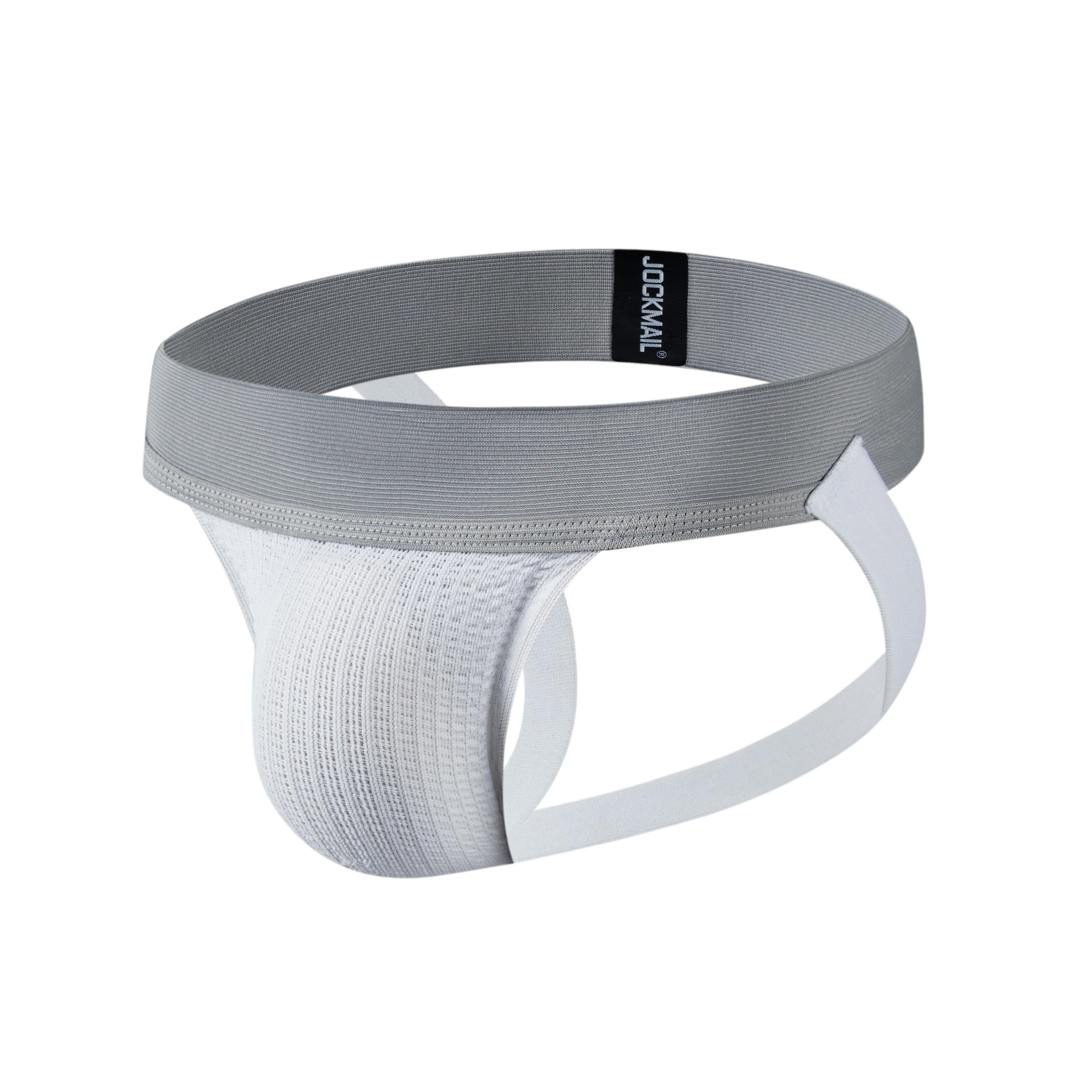 Men's JOCKMAIL JM234 - Two Tone Old School Jockstrap - JOCKMAIL