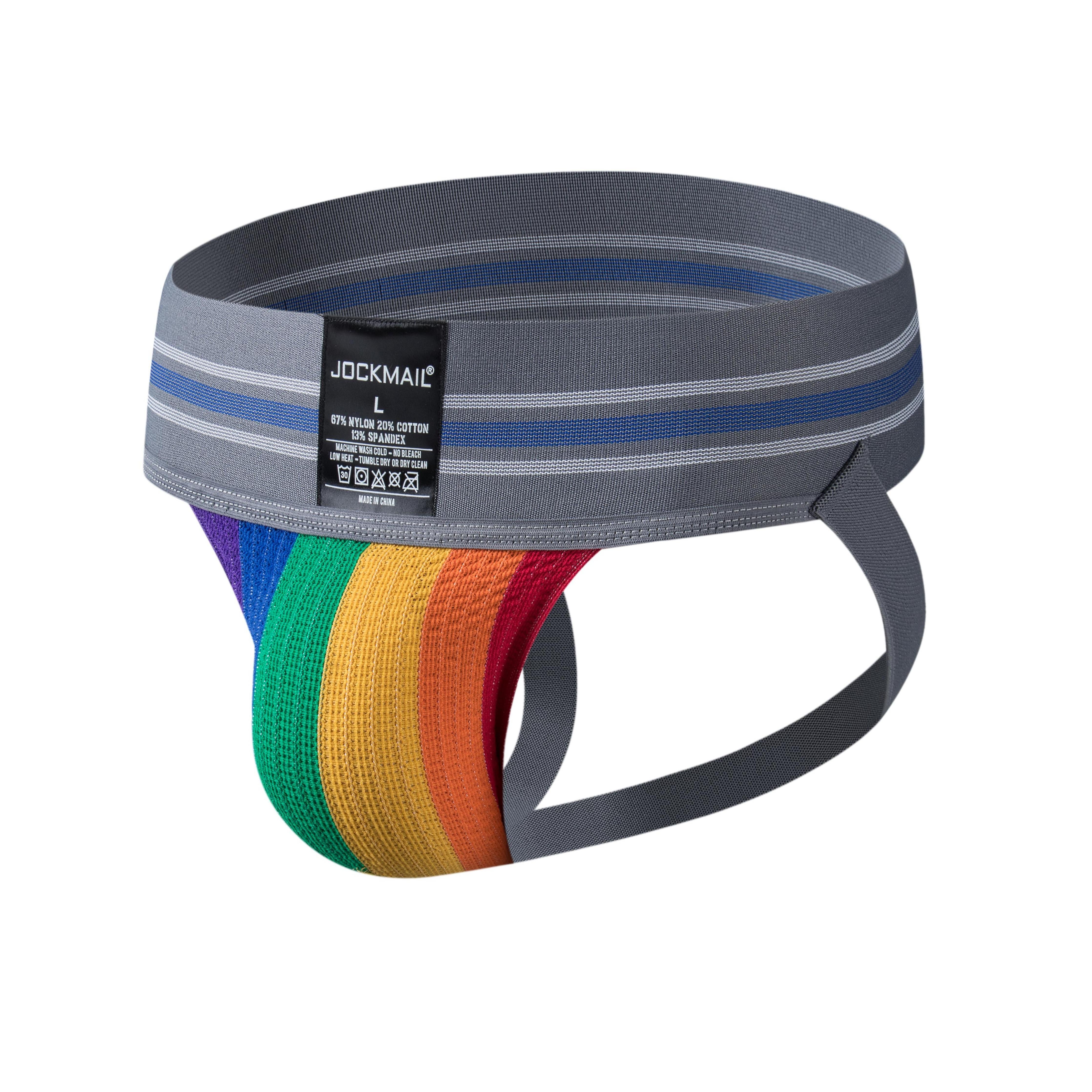 Men's JOCKMAIL JM236 - Pride Jockstrap - JOCKMAIL