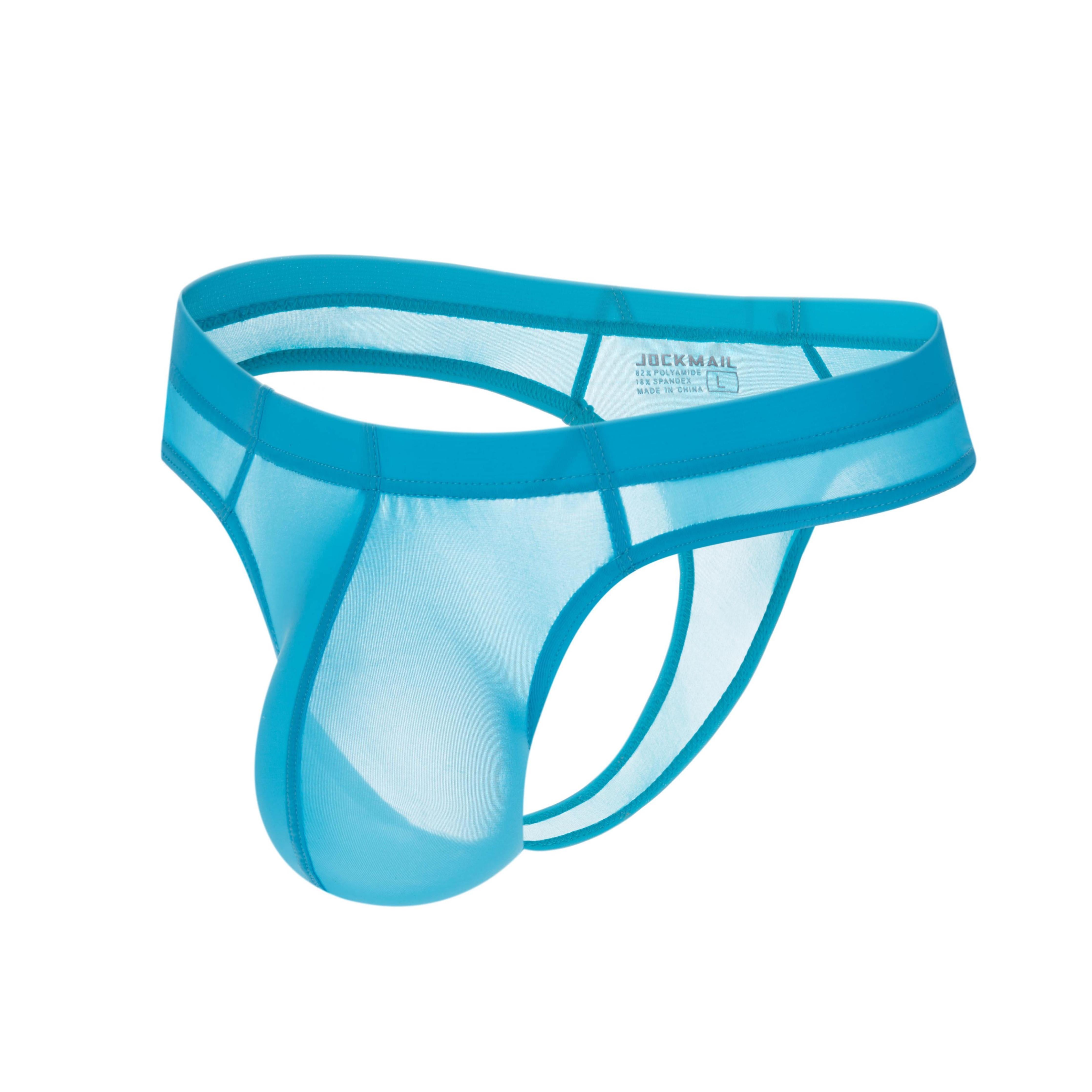 Men's JOCKMAIL JM290 - Ice Silk Thong - JOCKMAIL