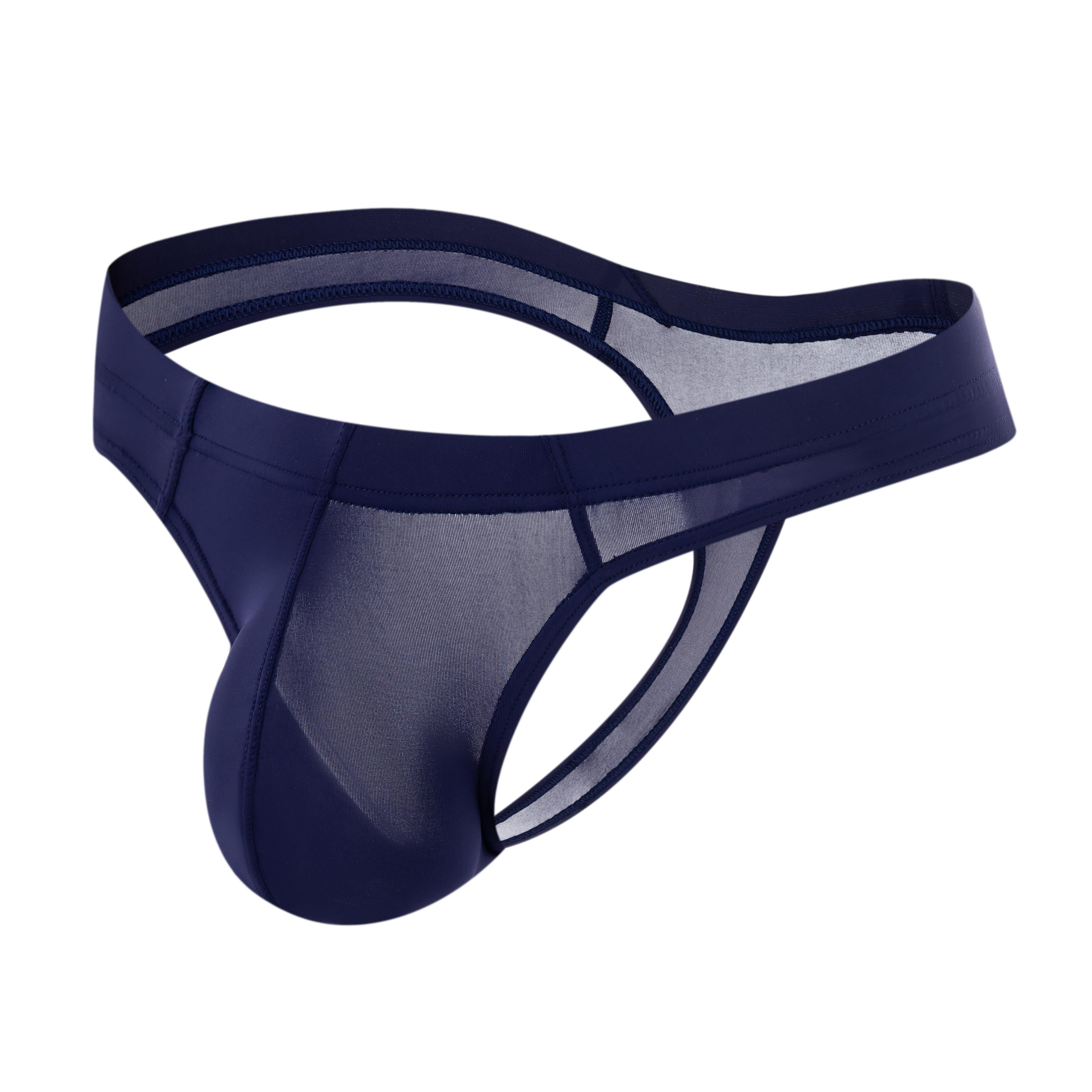 Men's JOCKMAIL JM290 - Ice Silk Thong - JOCKMAIL