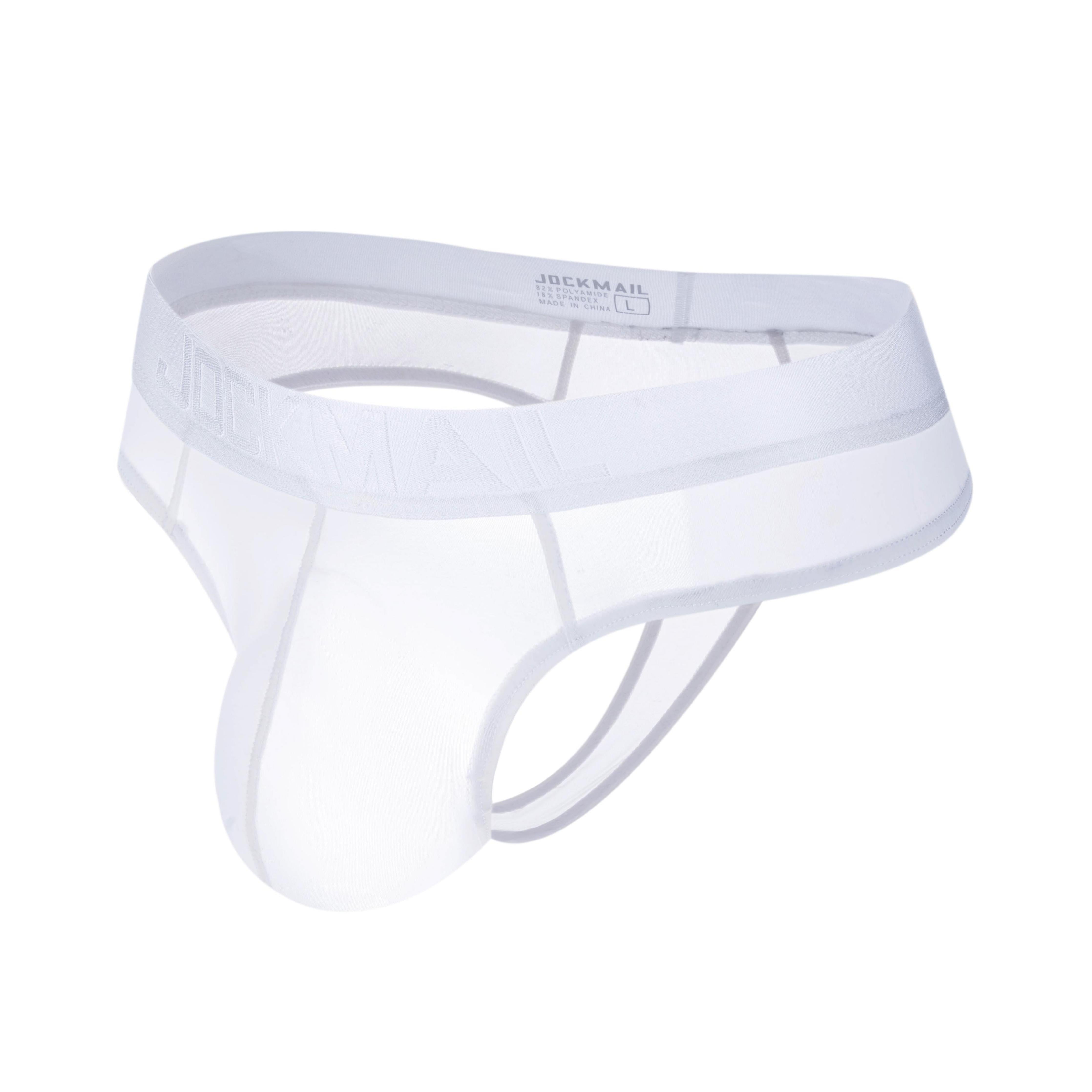 Men's JOCKMAIL JM291 - Monochrome G-String - JOCKMAIL