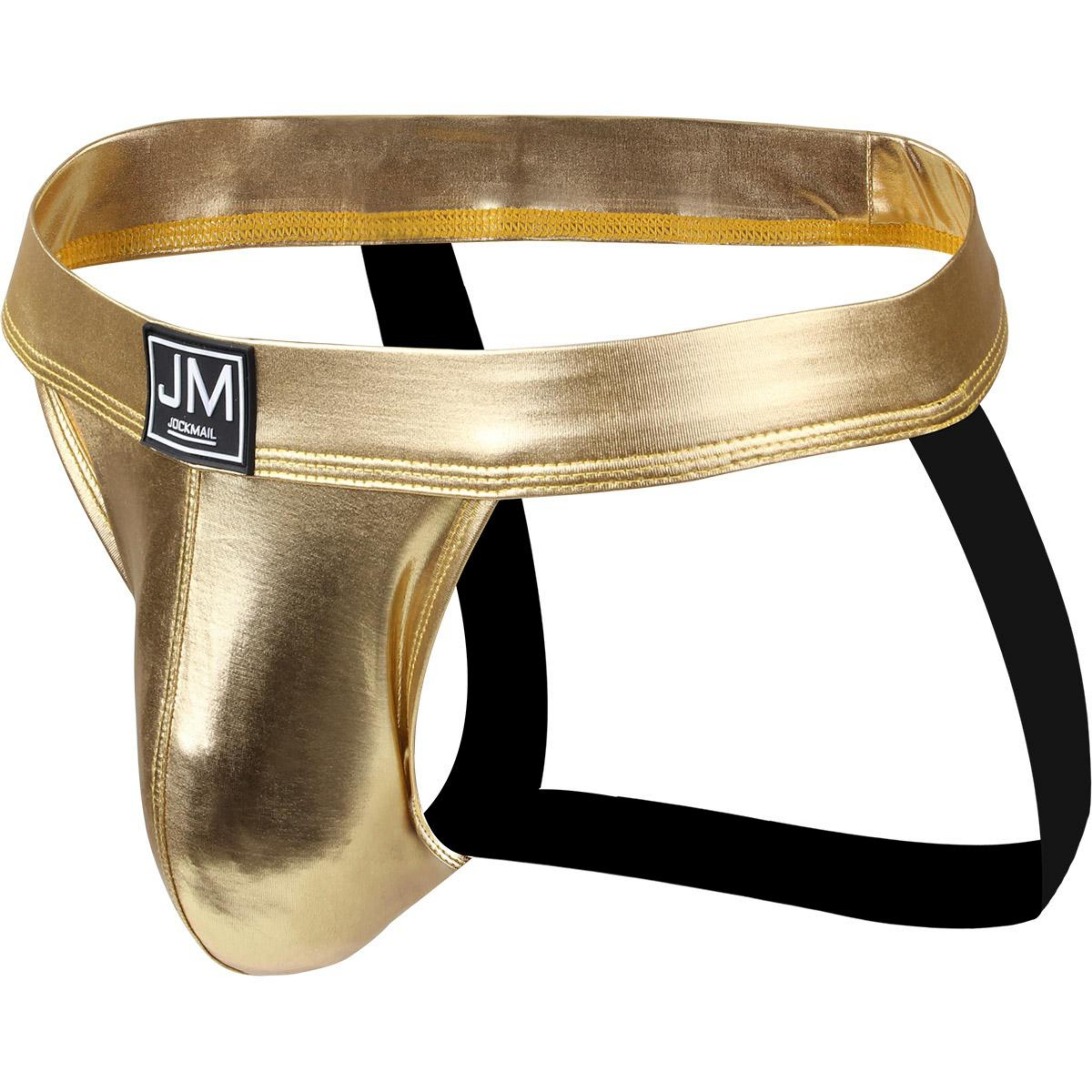 Men's JOCKMAIL JM294 - Shine Jockstrap - JOCKMAIL