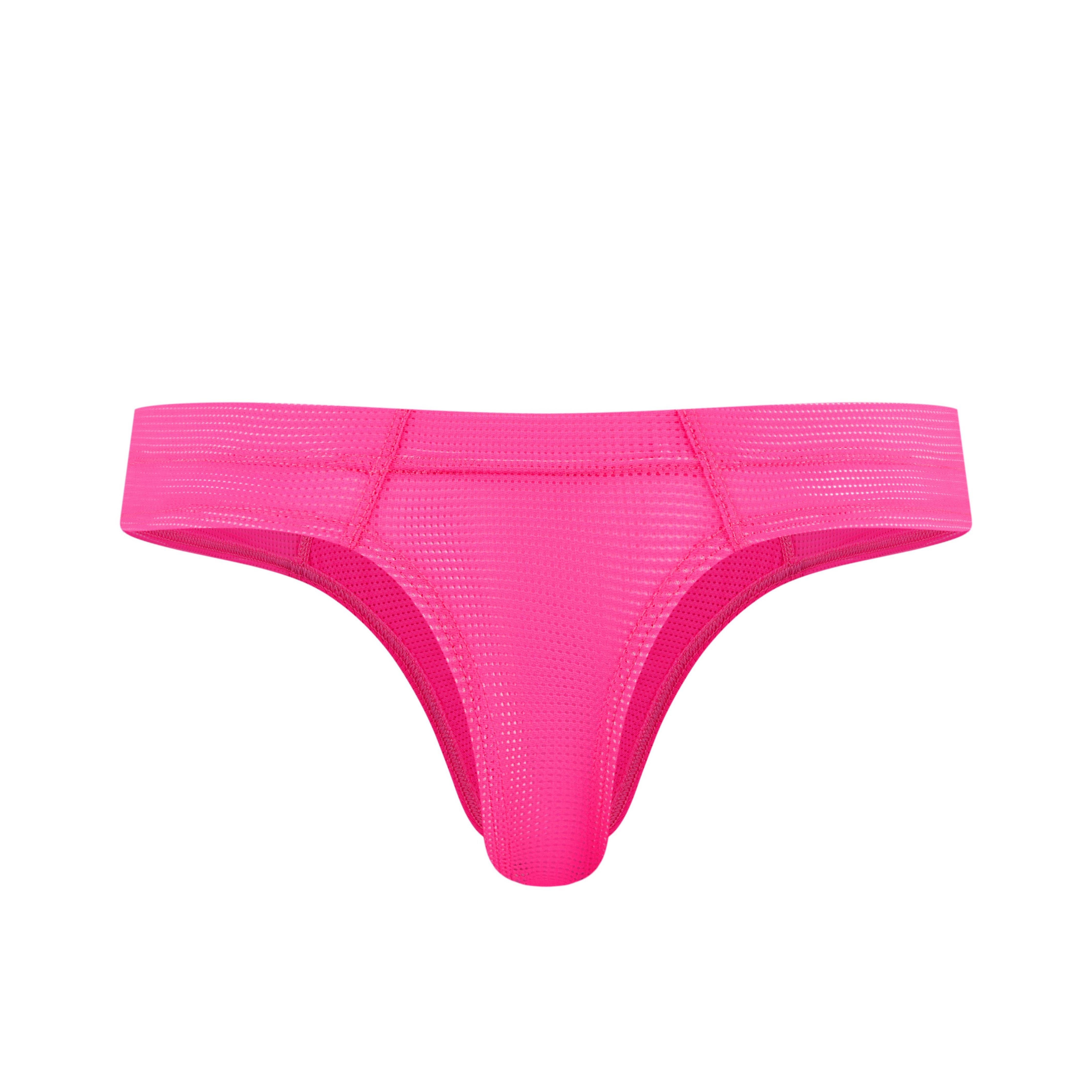 Men's Jockmail JM296 - Monochromatic Mesh Thong - JOCKMAIL