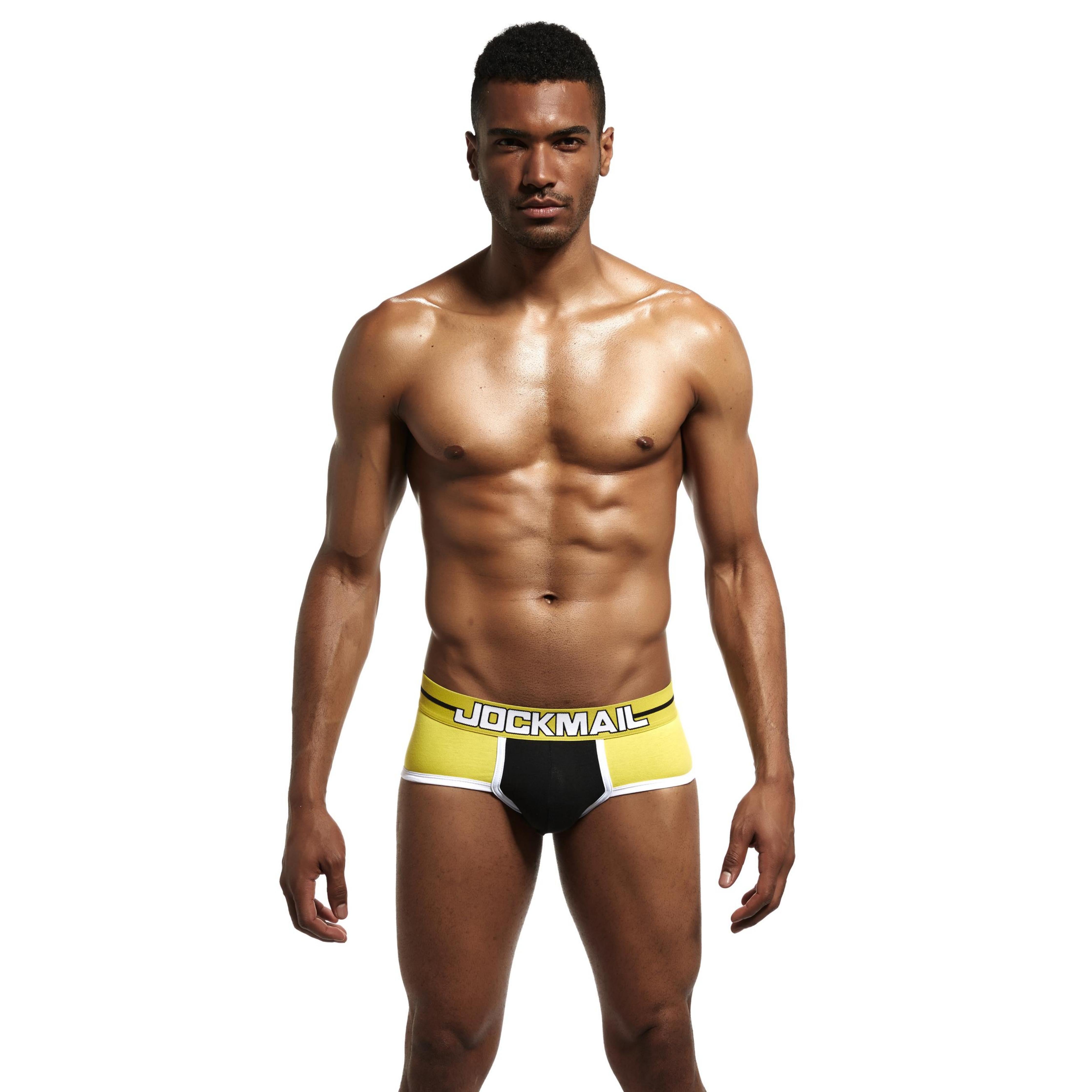 Men's JOCKMAIL JM316 - Yellow - JOCKMAIL