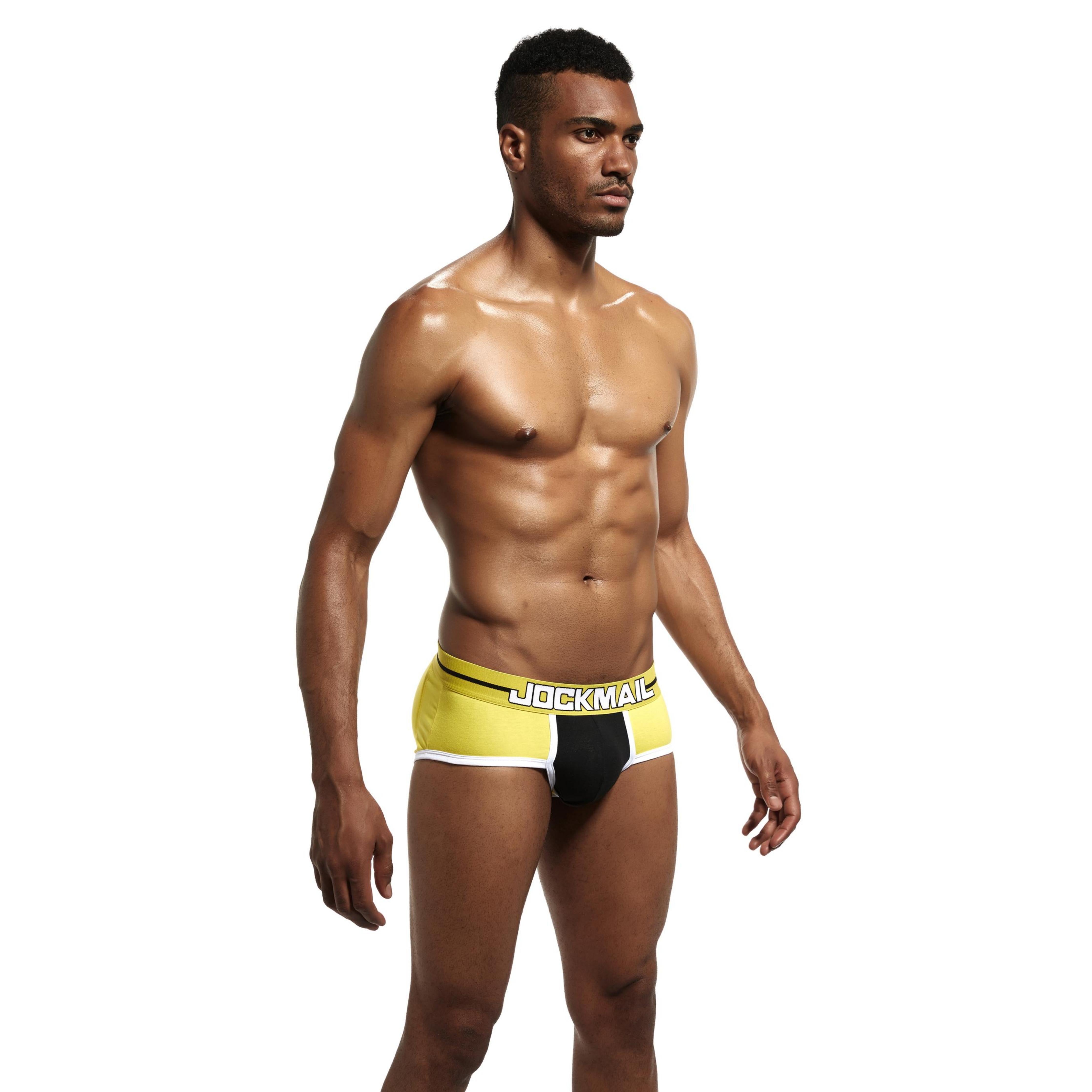 Men's JOCKMAIL JM316 - Yellow - JOCKMAIL