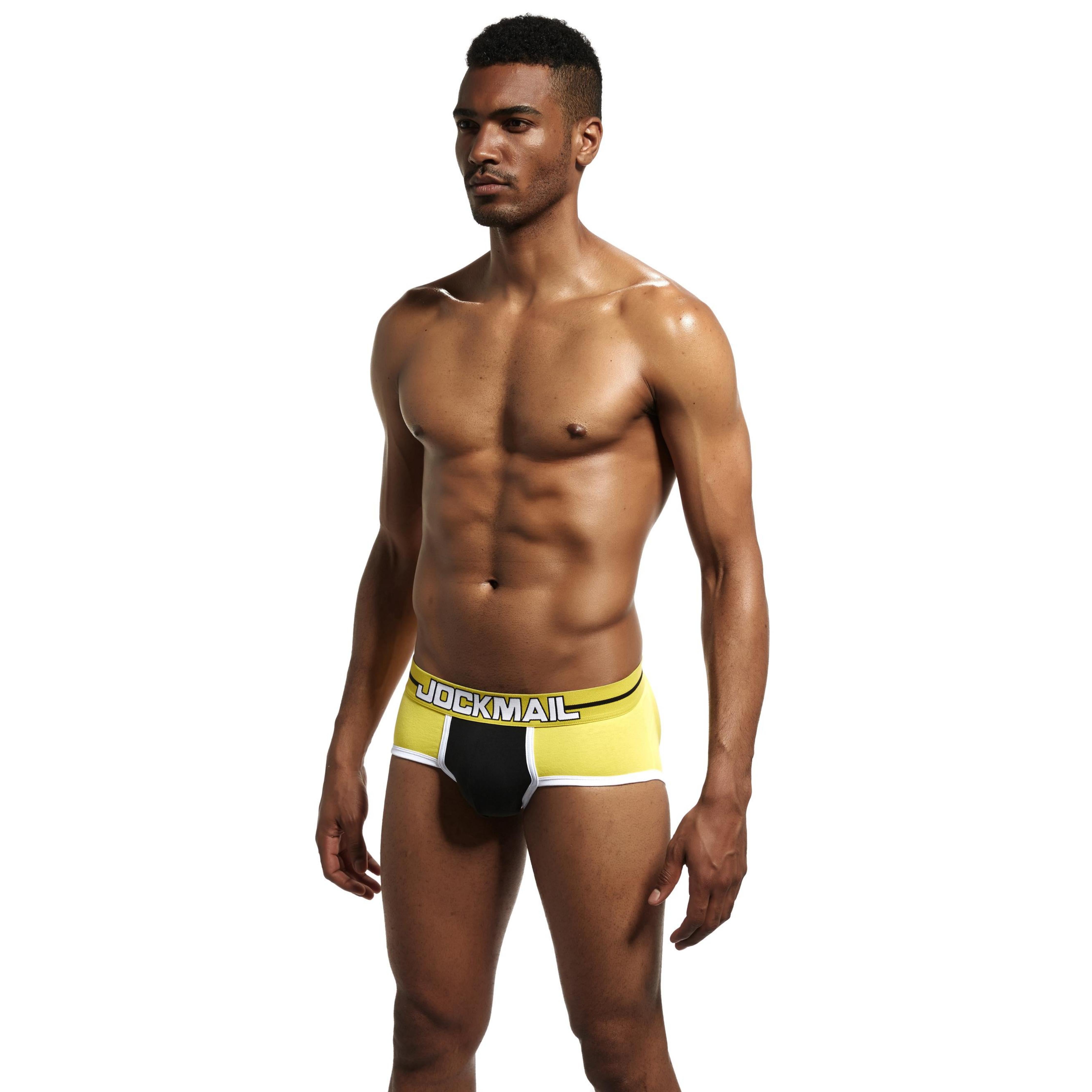 Men's JOCKMAIL JM316 - Yellow - JOCKMAIL