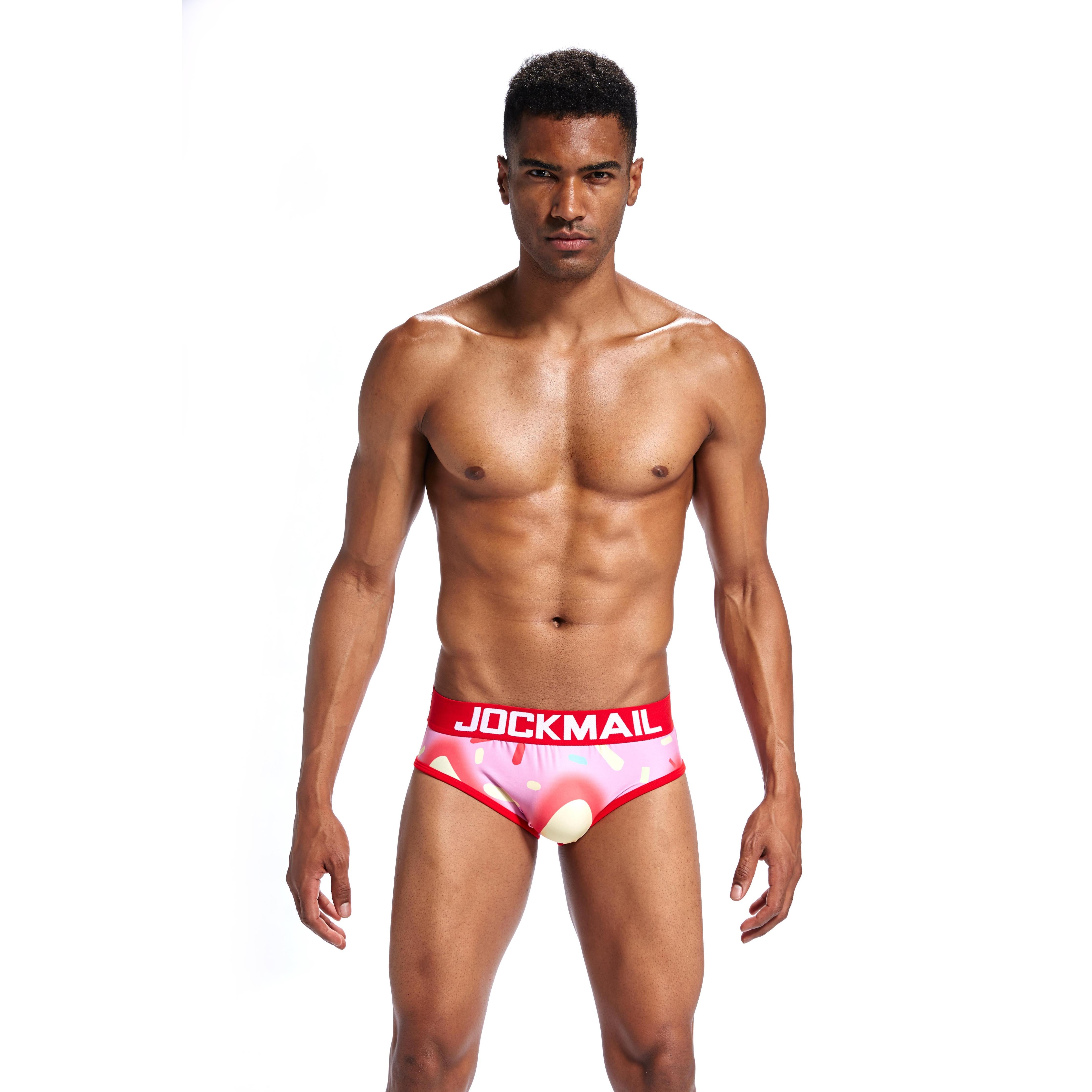 Men's JOCKMAIL JM335 - Eat Cake Brief - JOCKMAIL