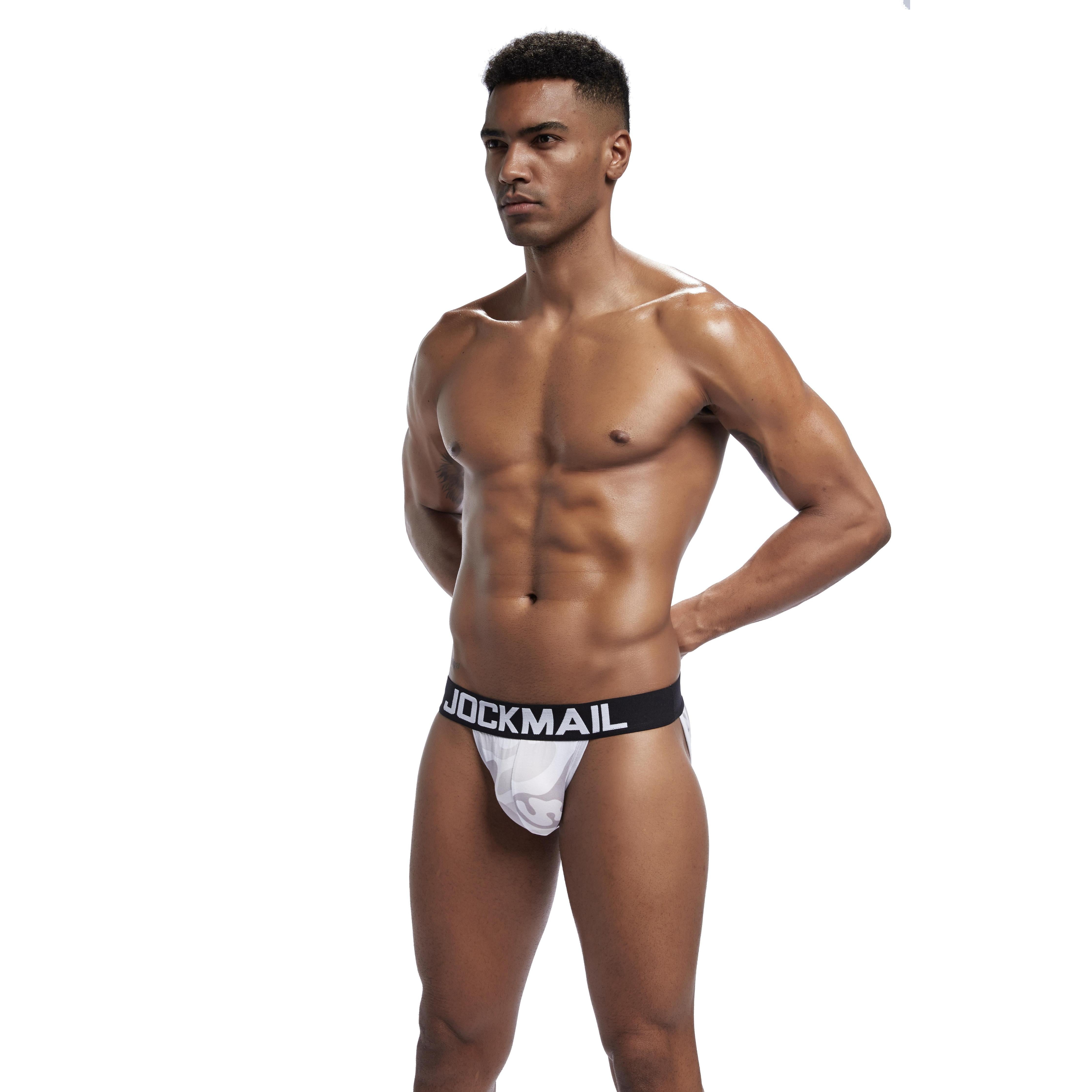 Men's JOCKMAIL JM348 Brief - Blue - Green - Grey - JOCKMAIL