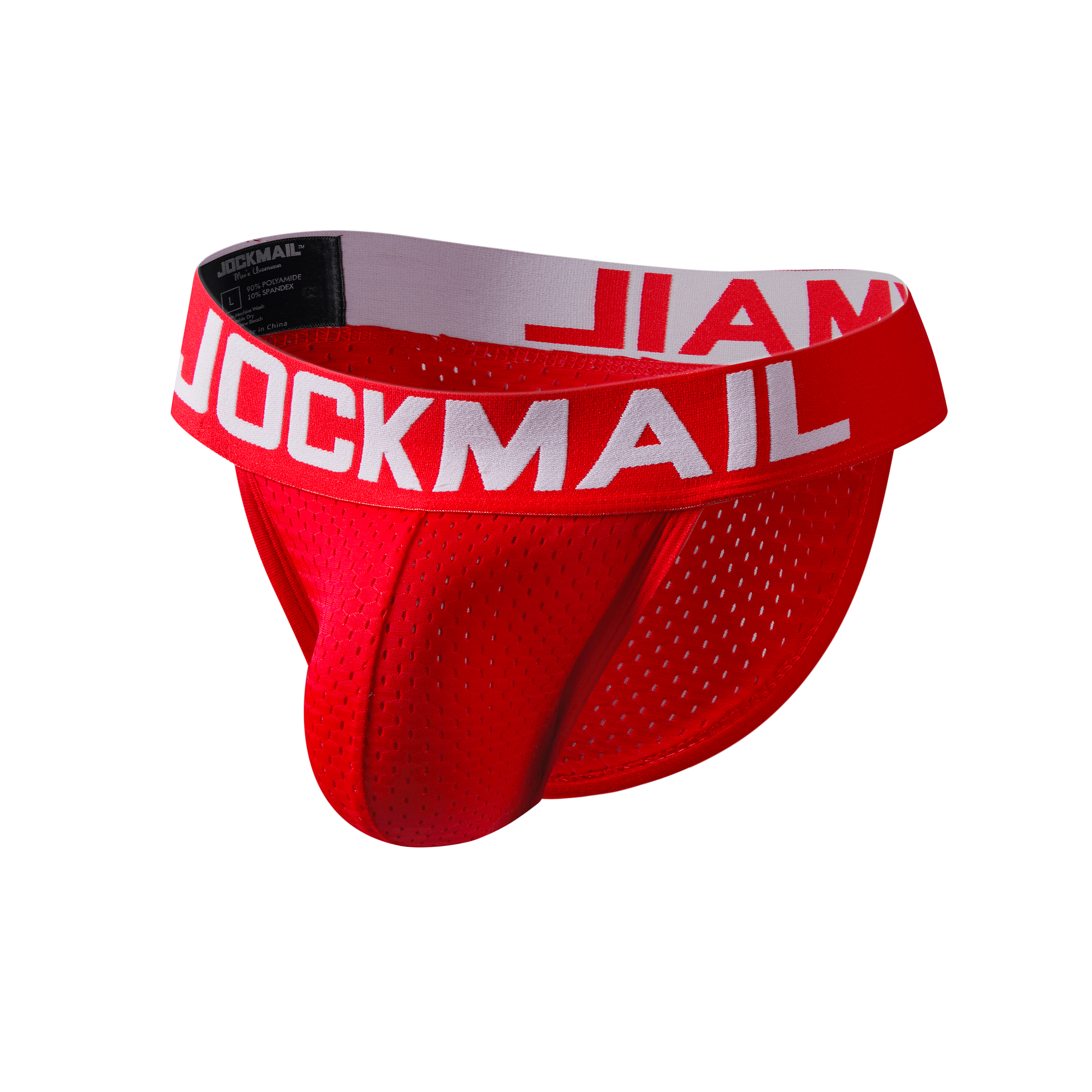 Men's JOCKMAIL JM353 - Full Mesh Brief - JOCKMAIL