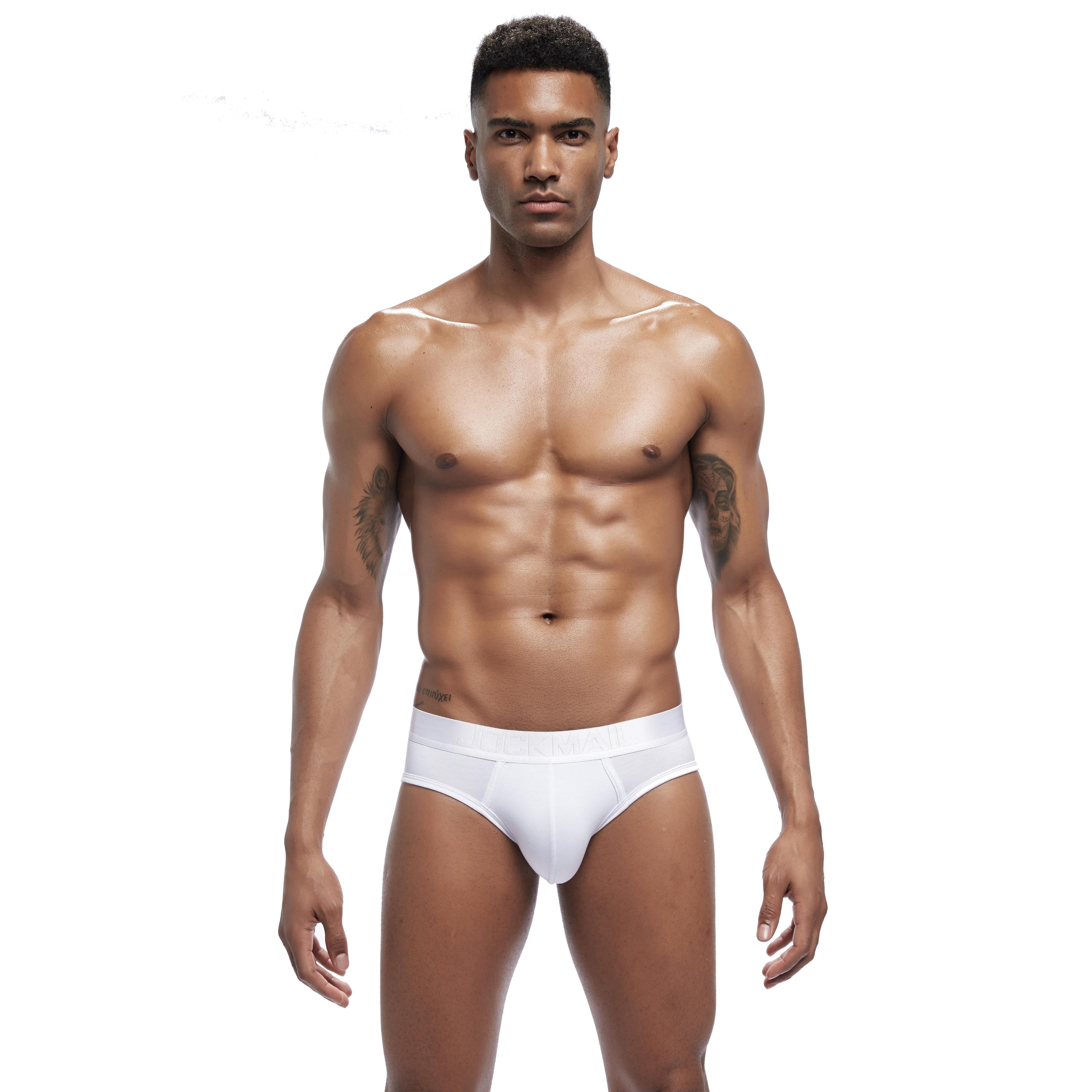 Men's JOCKMAIL JM358 - Classic Monochromatic Brief - JOCKMAIL