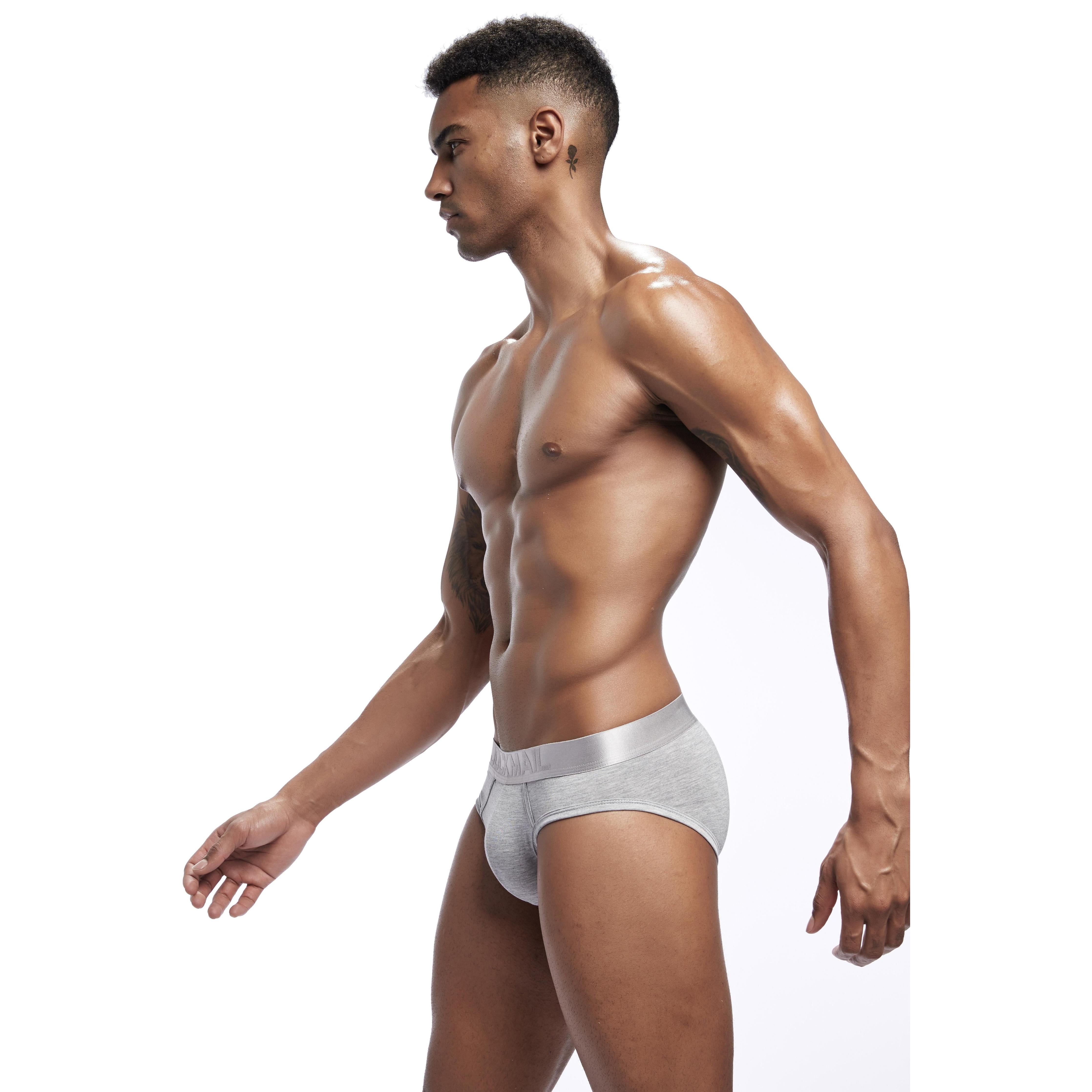 Men's JOCKMAIL JM358 - Classic Monochromatic Brief - JOCKMAIL