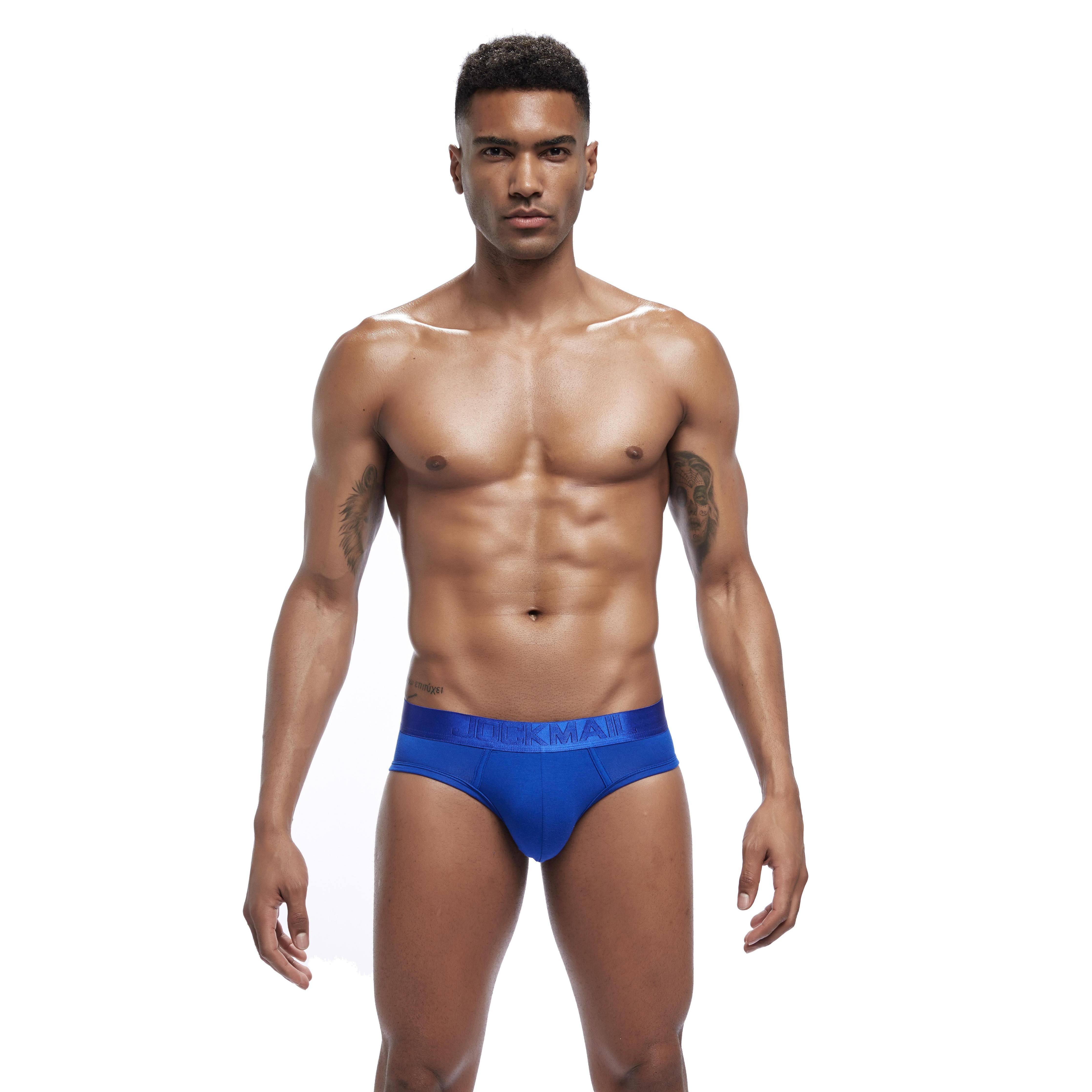 Men's JOCKMAIL JM358 - Classic Monochromatic Brief - JOCKMAIL