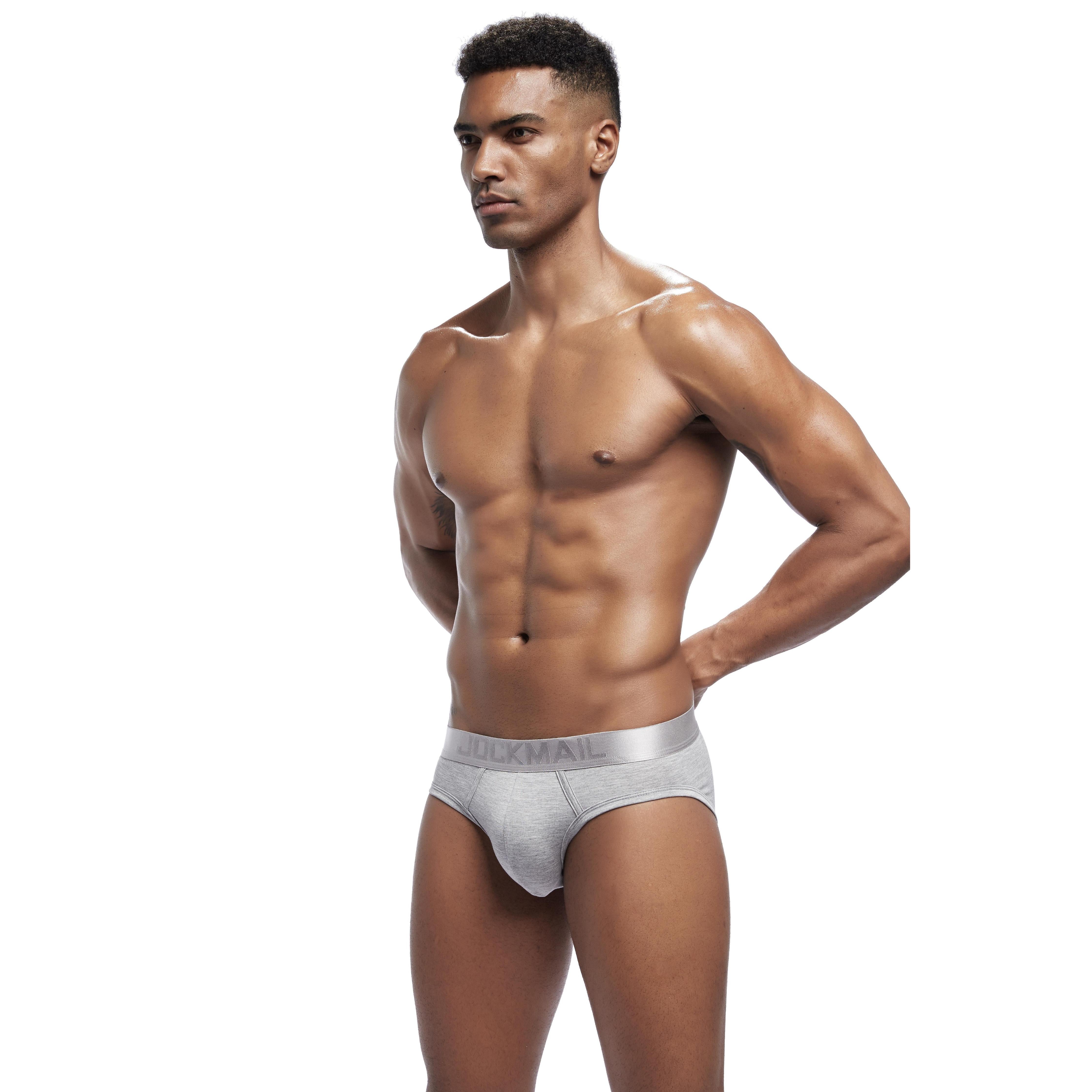 Men's JOCKMAIL JM358 - Classic Monochromatic Brief - JOCKMAIL