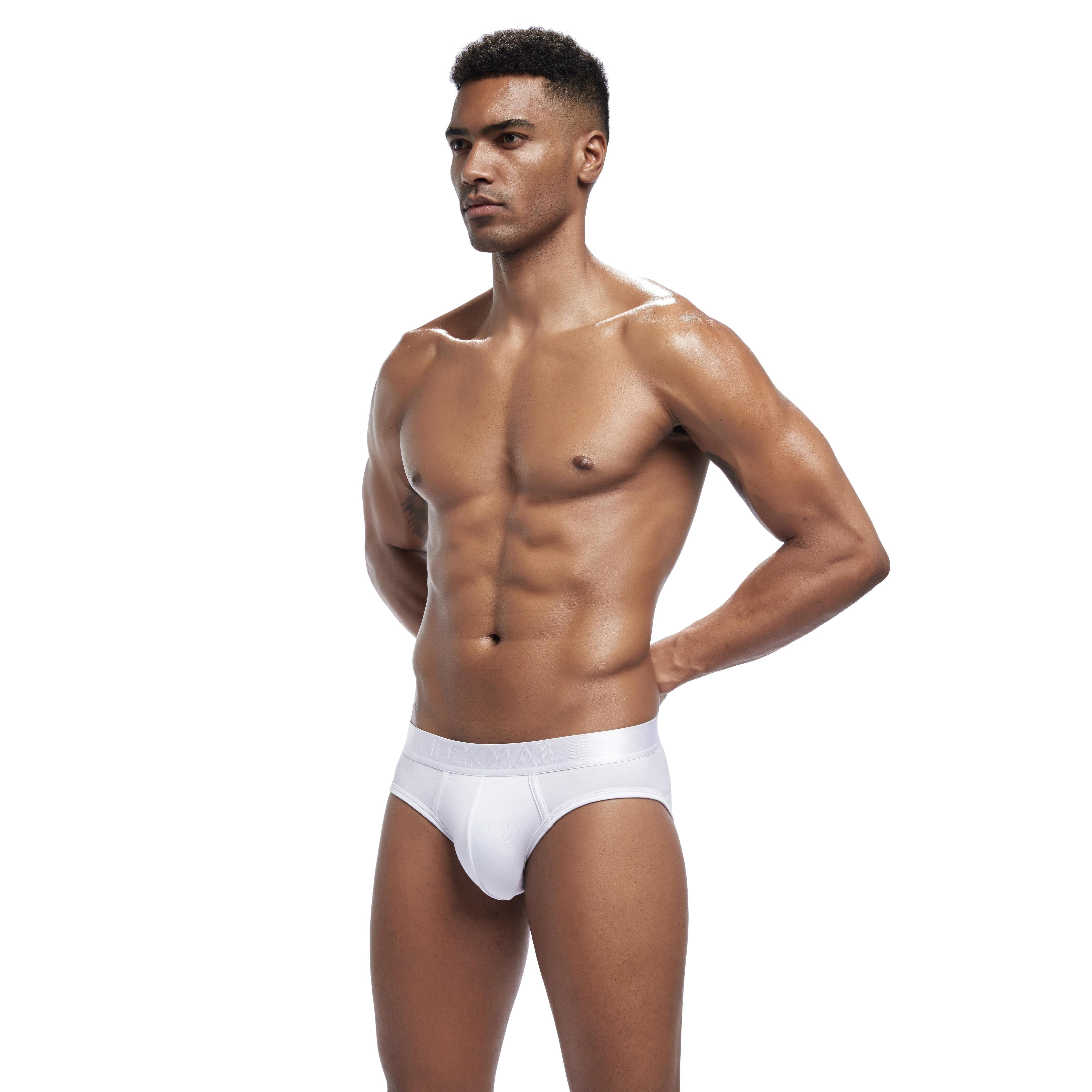 Men's JOCKMAIL JM358 - Classic Monochromatic Brief - JOCKMAIL