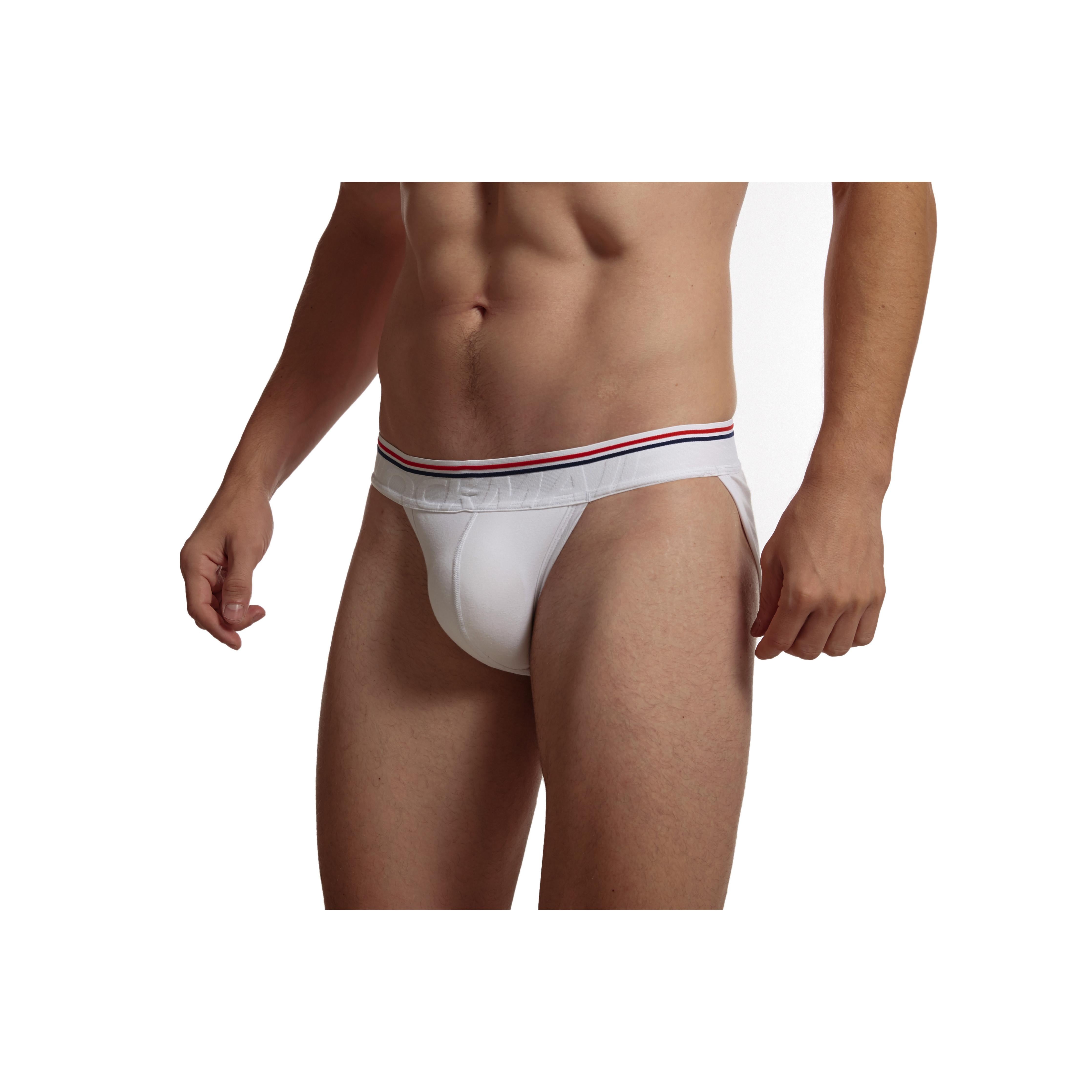 Men's JOCKMAIL JM376 Brief - Monochromatic Jockstrap - JOCKMAIL