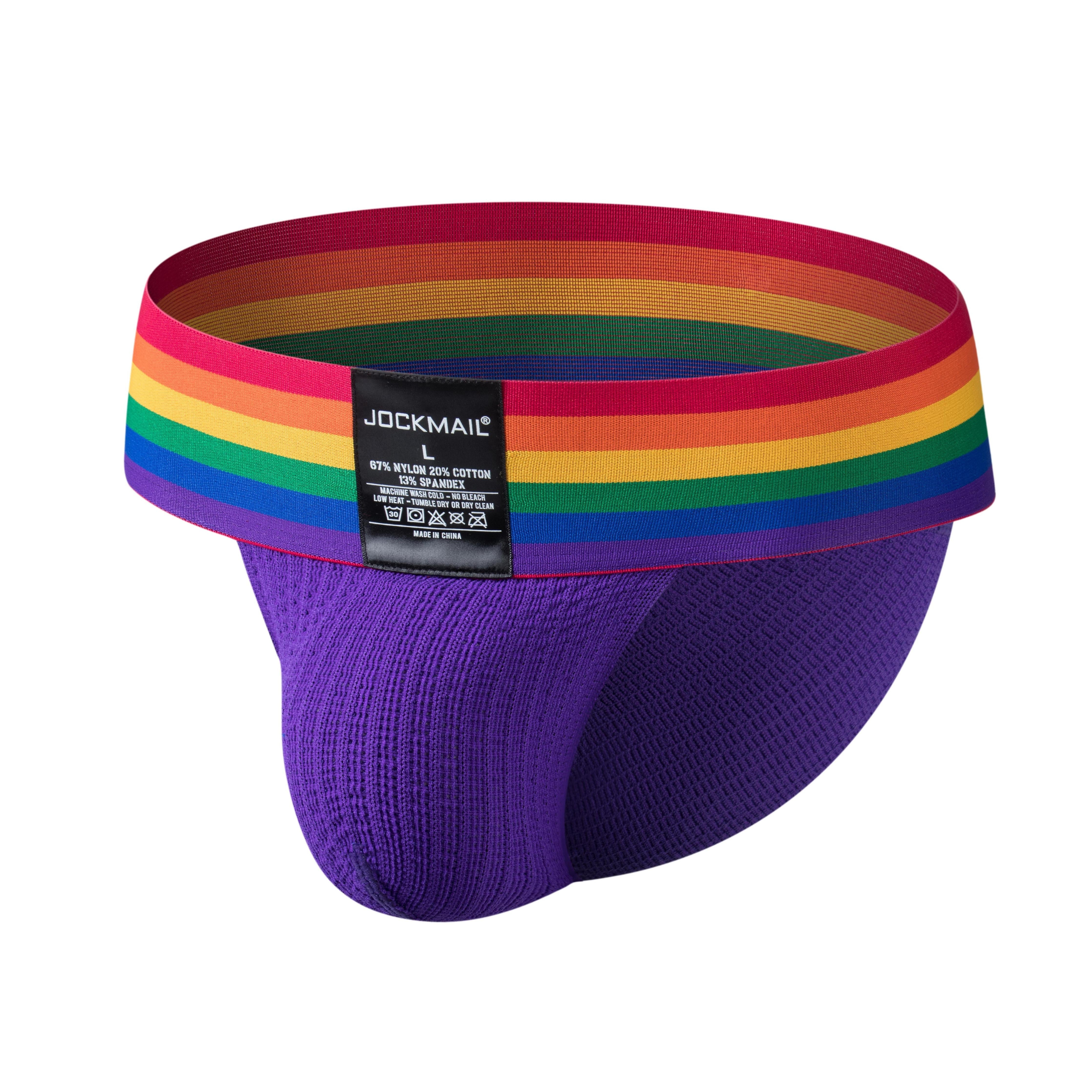 Men's JOCKMAIL JM380 - Old School Pride Brief - JOCKMAIL