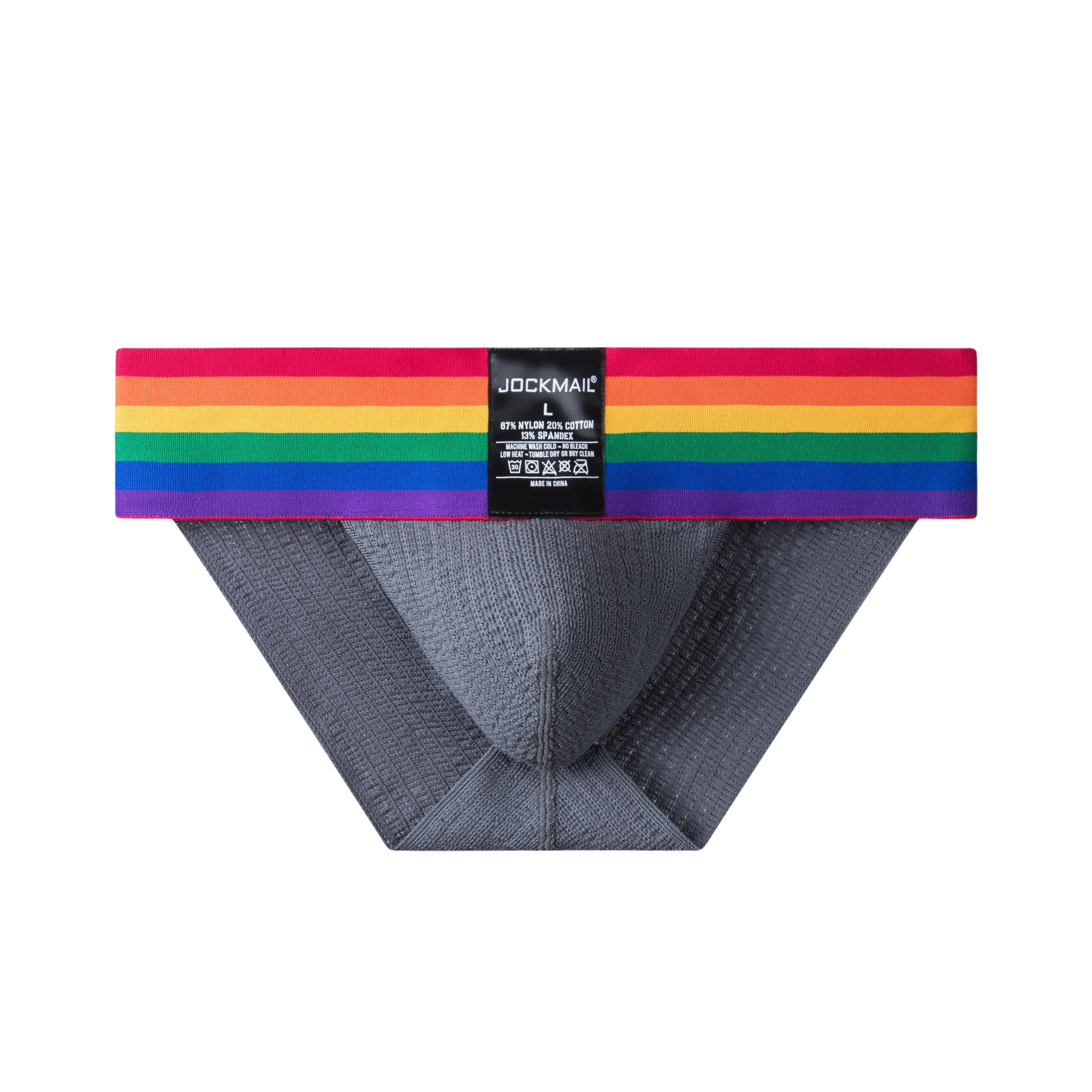 Men's JOCKMAIL JM380 - Old School Pride Brief - JOCKMAIL